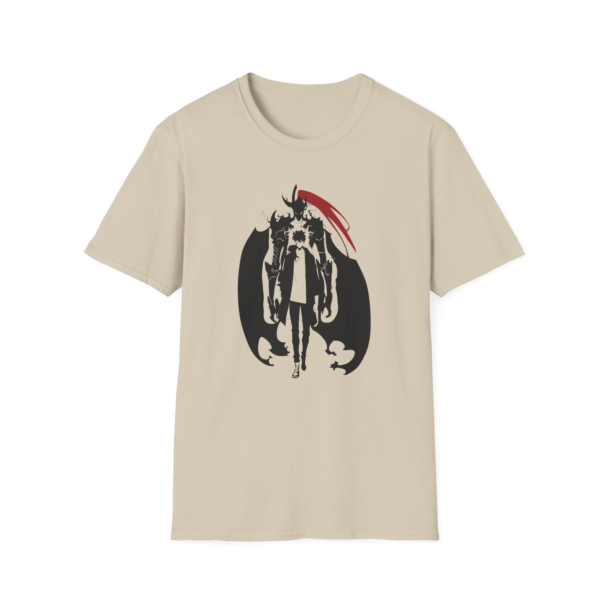 Anime T-Shirt SoloLeveling Igris Shadow Monarch Otaku Streetwear Manga Shirt