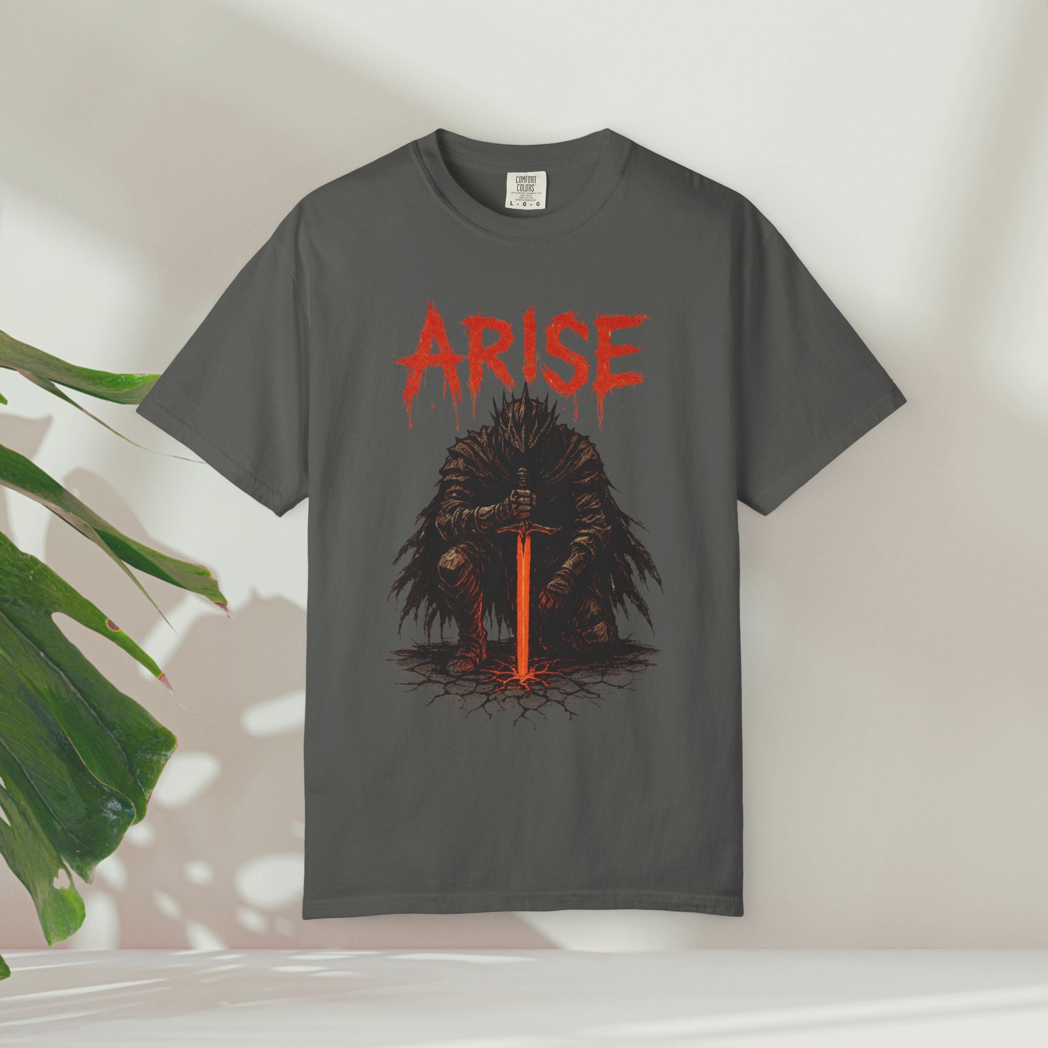 Anime T-Shirt - Arise Igris Solo Leveling Shadow Monarch Sung Jinwoo Tee