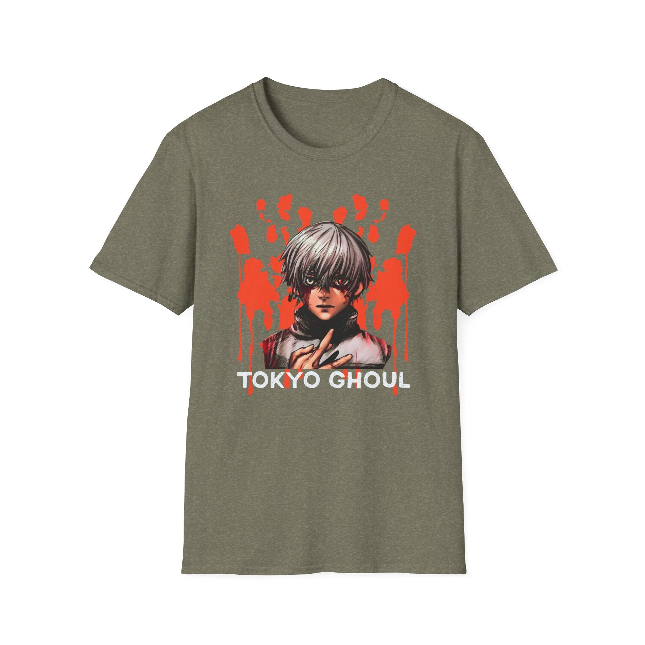 Anime Graphic T-Shirt - Tokyo Ghoul Kaneki Ken Streetwear Tee