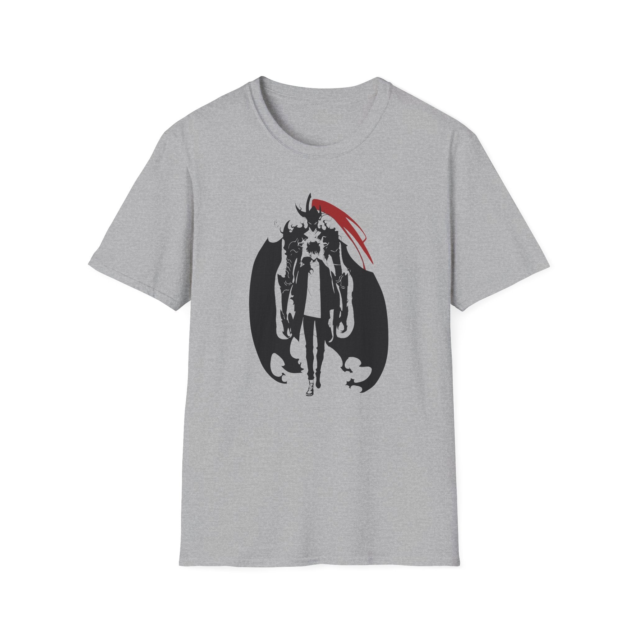 Anime T-Shirt SoloLeveling Igris Shadow Monarch Otaku Streetwear Manga Shirt