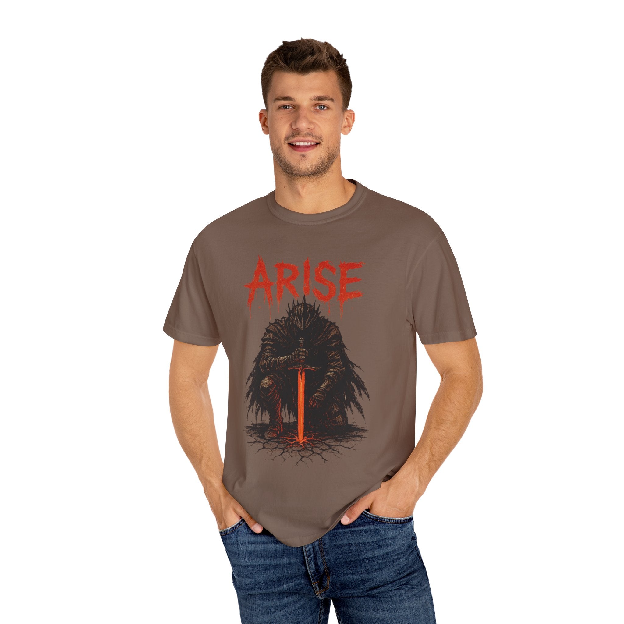 Anime T-Shirt - Arise Igris Solo Leveling Shadow Monarch Sung Jinwoo Tee