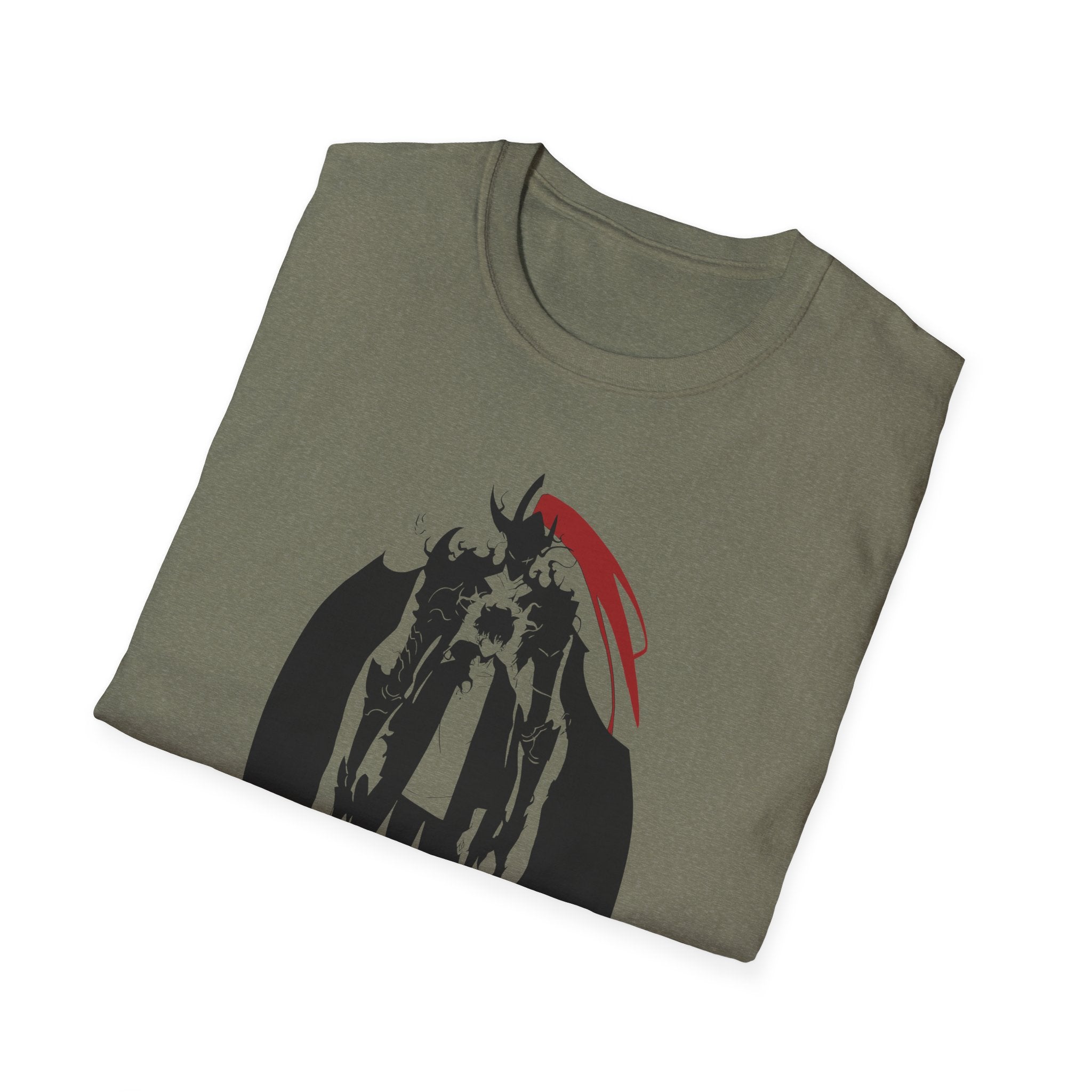 Anime T-Shirt SoloLeveling Igris Shadow Monarch Otaku Streetwear Manga Shirt