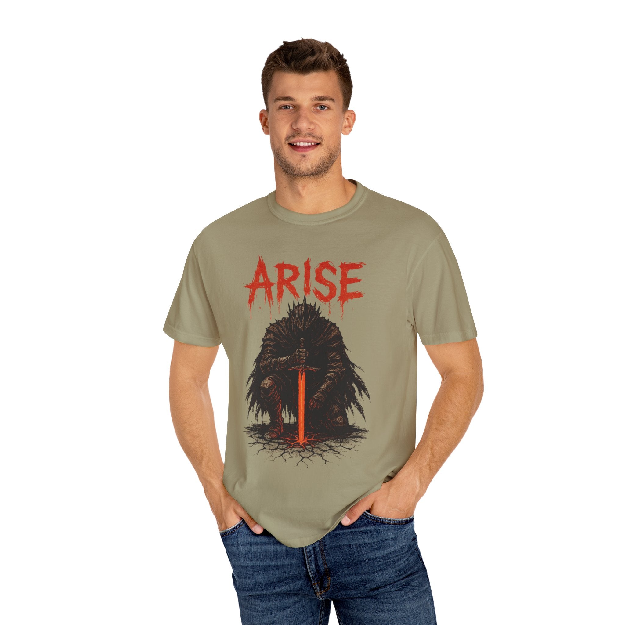 Anime T-Shirt - Arise Igris Solo Leveling Shadow Monarch Sung Jinwoo Tee
