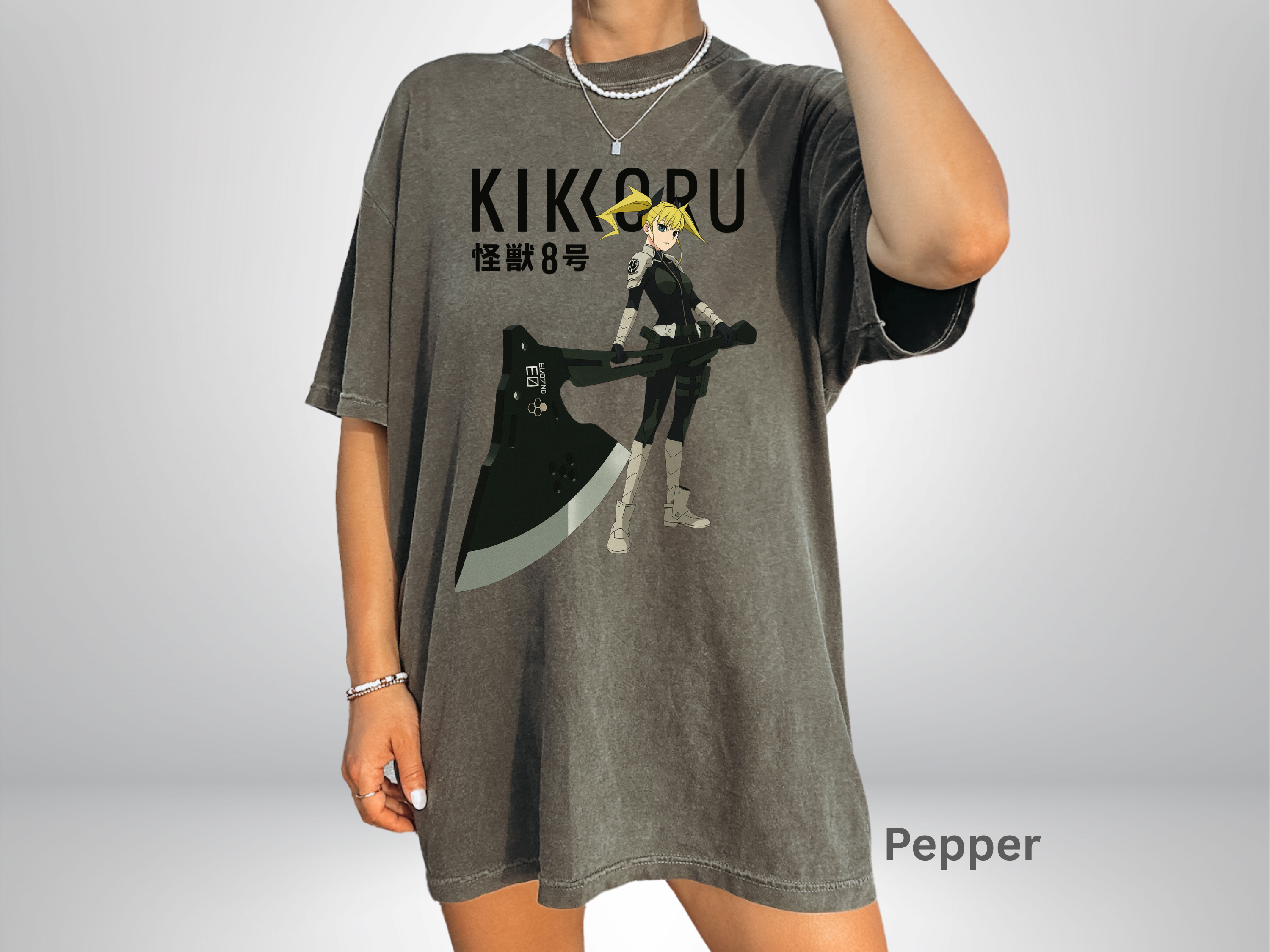 Anime Kaiju No 8 Kikoru Shinomiya T-shirt