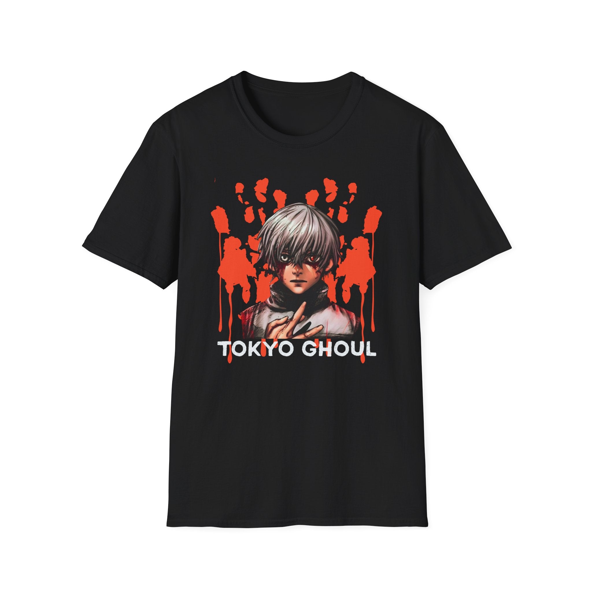 Anime Graphic T-Shirt - Tokyo Ghoul Kaneki Ken Streetwear Tee