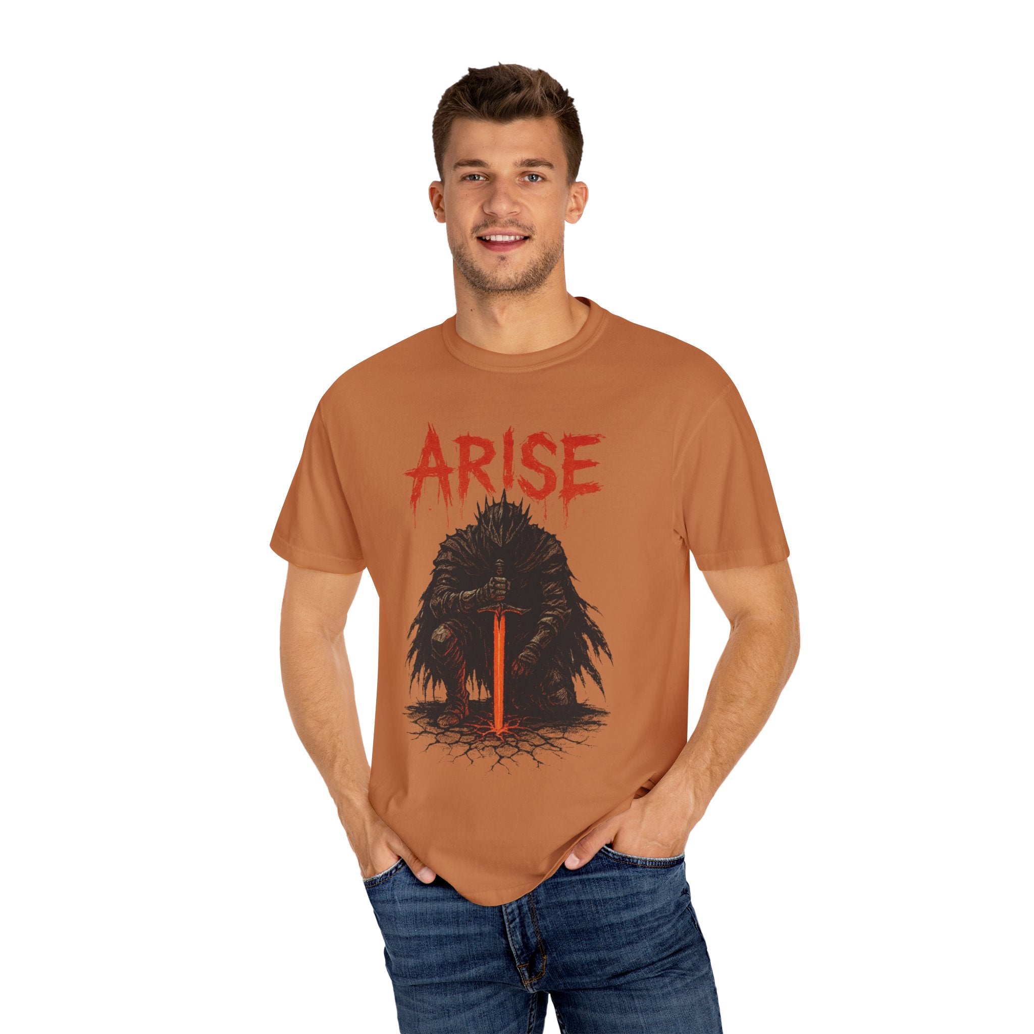 Anime T-Shirt - Arise Igris Solo Leveling Shadow Monarch Sung Jinwoo Tee