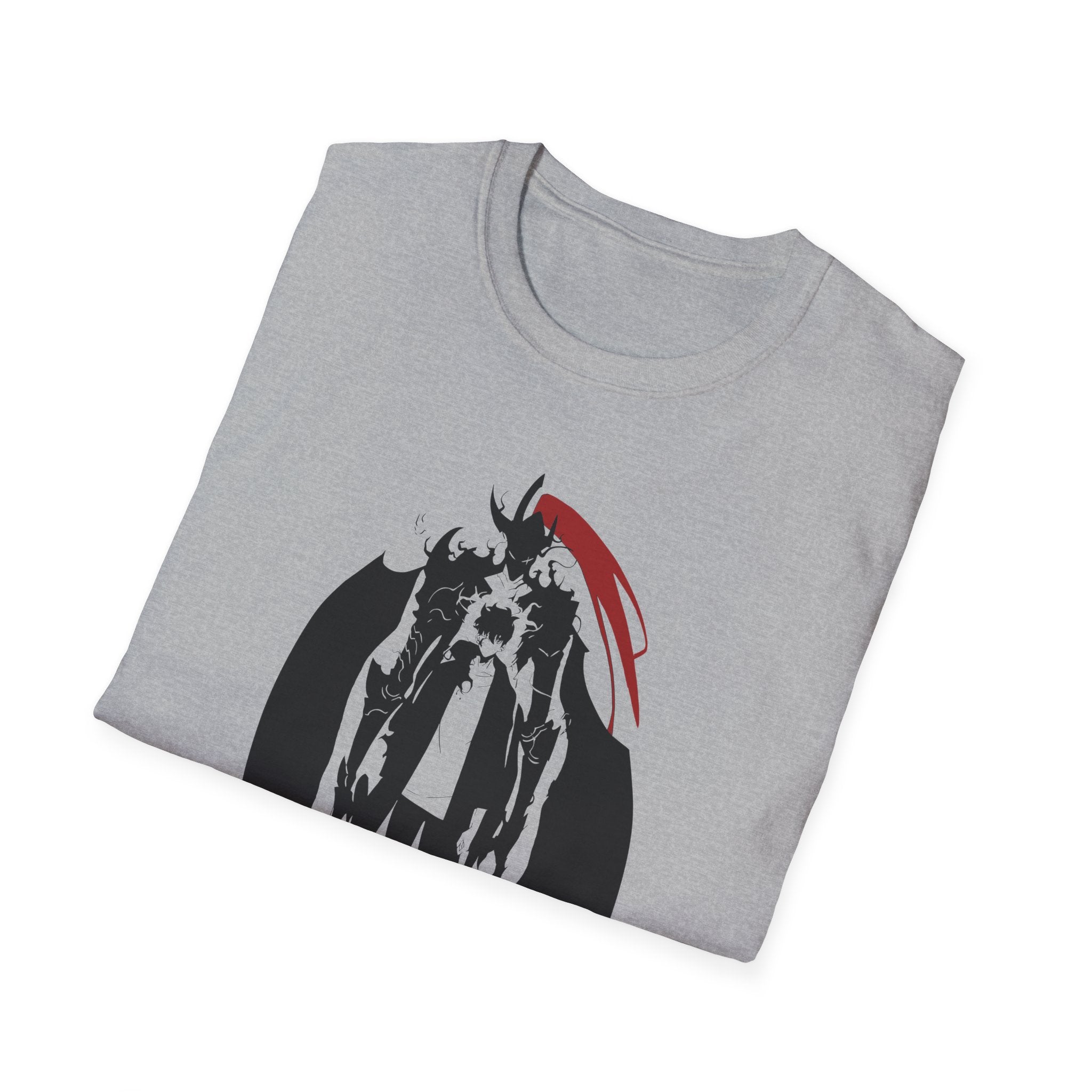 Anime T-Shirt SoloLeveling Igris Shadow Monarch Otaku Streetwear Manga Shirt