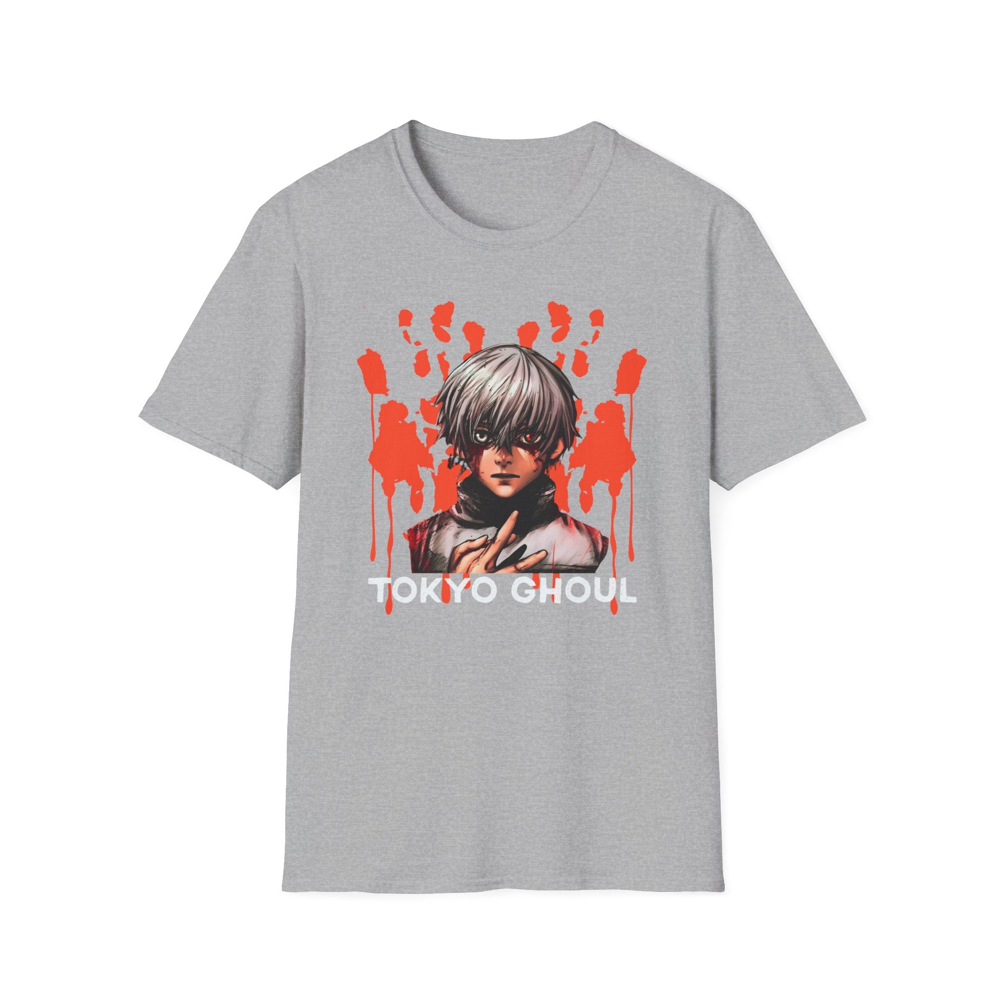 Anime Graphic T-Shirt - Tokyo Ghoul Kaneki Ken Streetwear Tee