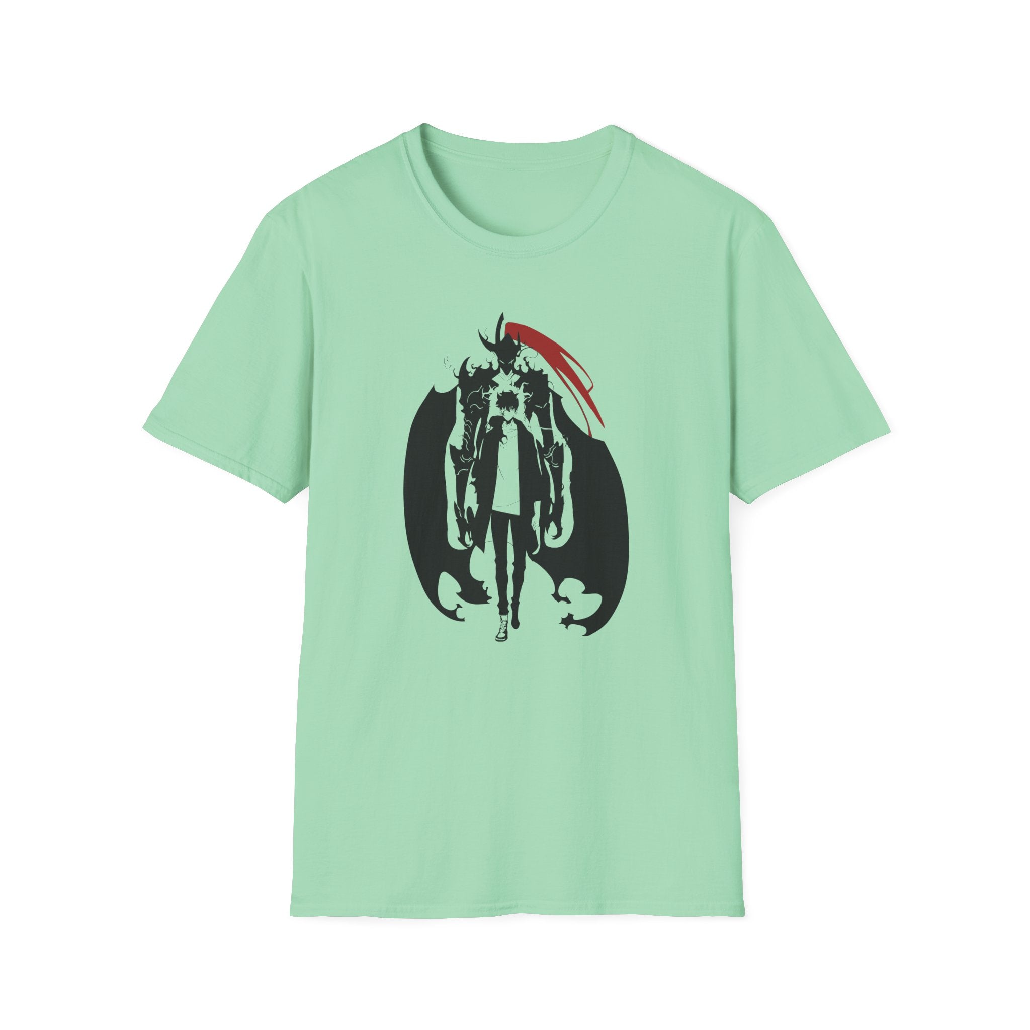 Anime T-Shirt SoloLeveling Igris Shadow Monarch Otaku Streetwear Manga Shirt