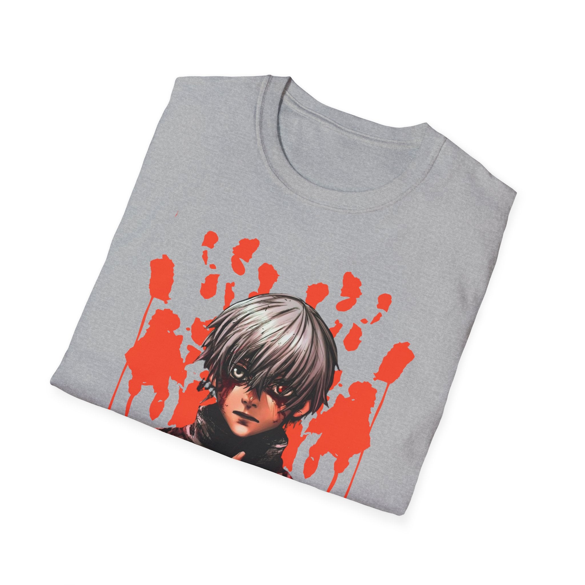 Anime Graphic T-Shirt - Tokyo Ghoul Kaneki Ken Streetwear Tee