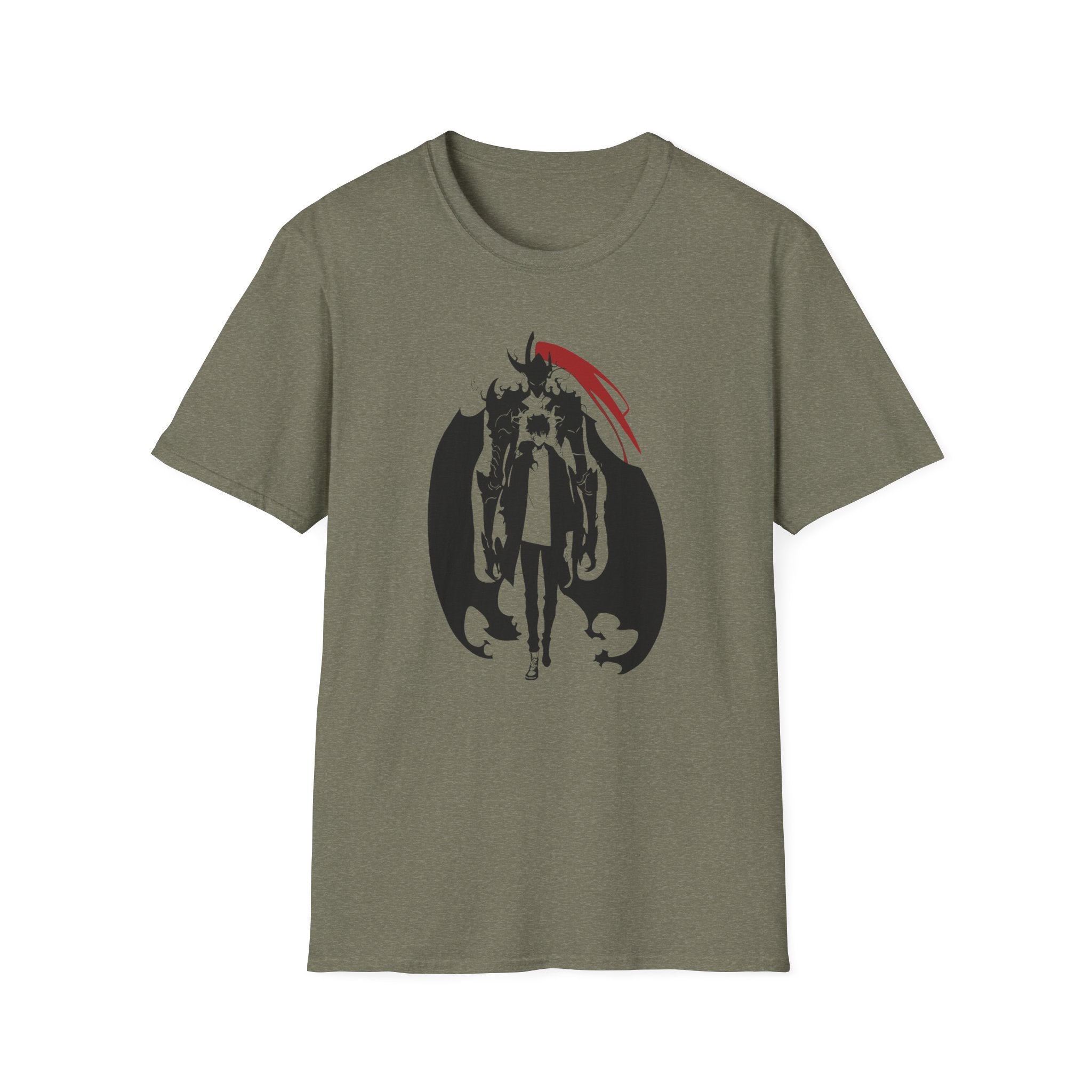 Anime T-Shirt SoloLeveling Igris Shadow Monarch Otaku Streetwear Manga Shirt