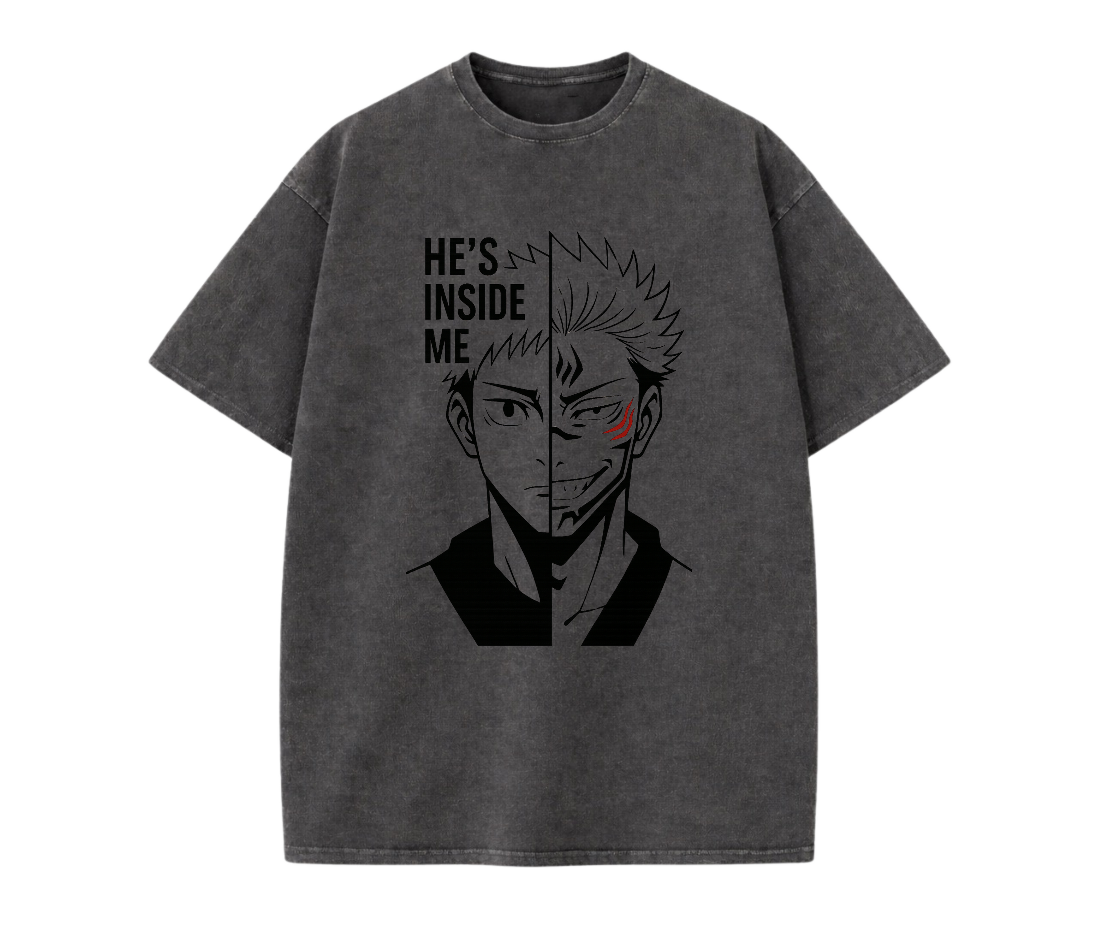 Inner Curse – Split Soul Anime Streetwear Tee
