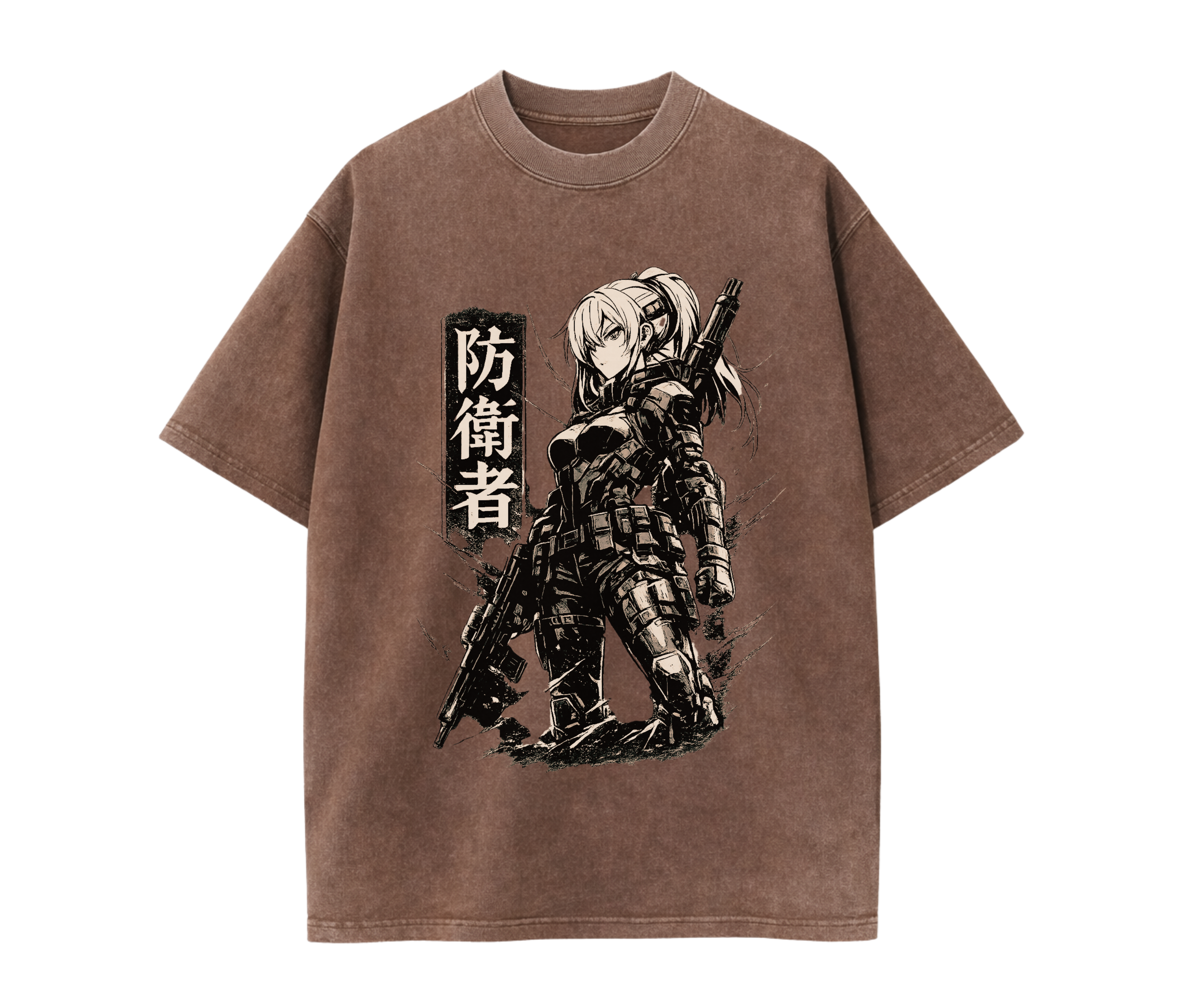 Defender Anime Streetwear Tee (防衛者)