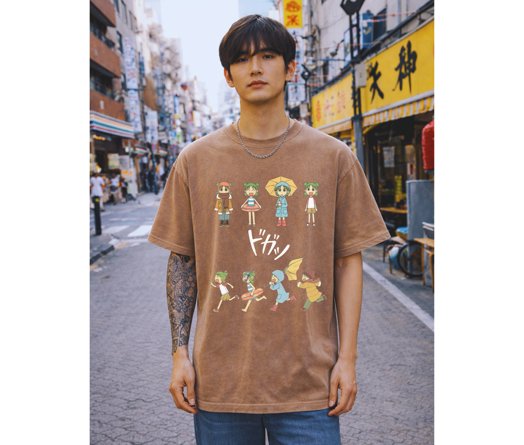 Cute Manga-Inspired Streetwear Graphic T-Shirt | Comfort Colors Tee