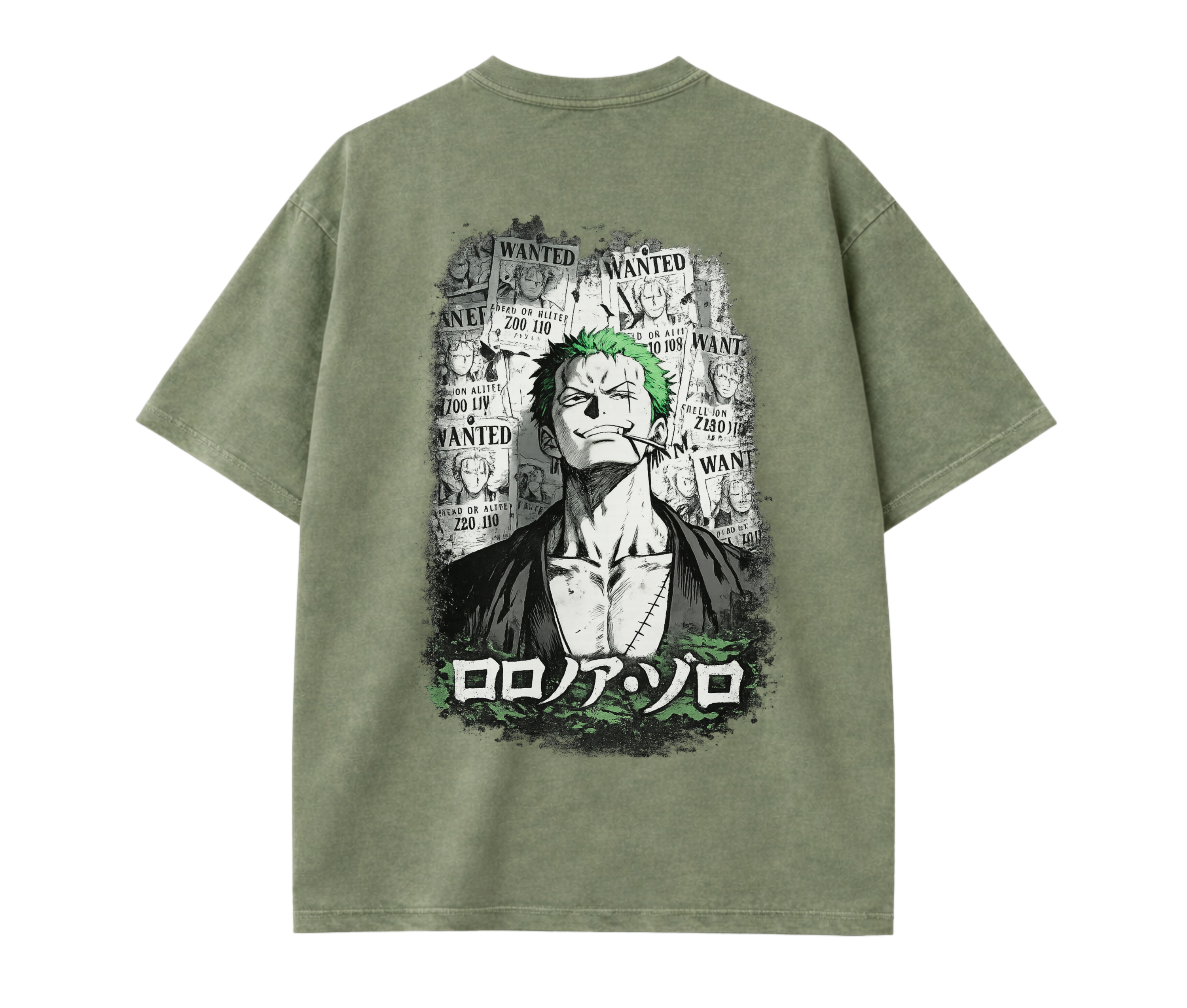 Pirate Wanted – Anime Streetwear Oversized T-Shirt