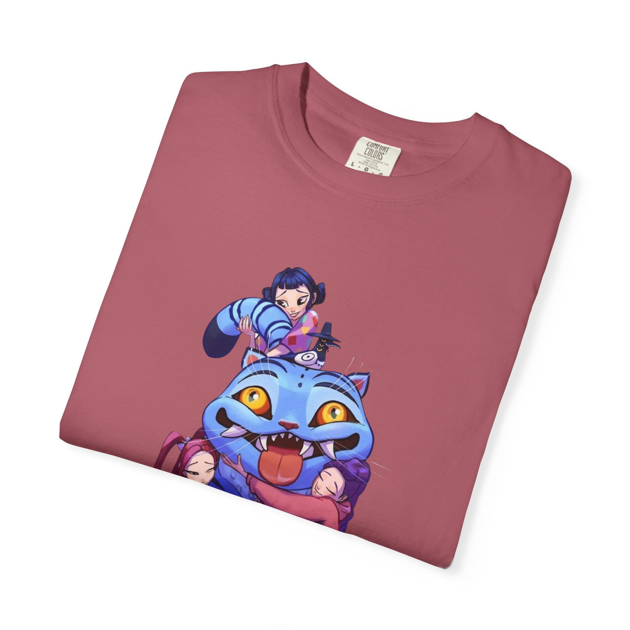 Kpop Music Demon Hunters Shirt, Anime Slayer Aesthetic Tee, Comfort Colors Idol Graphic T-Shirt, Gift for Kpop and Anime Fans