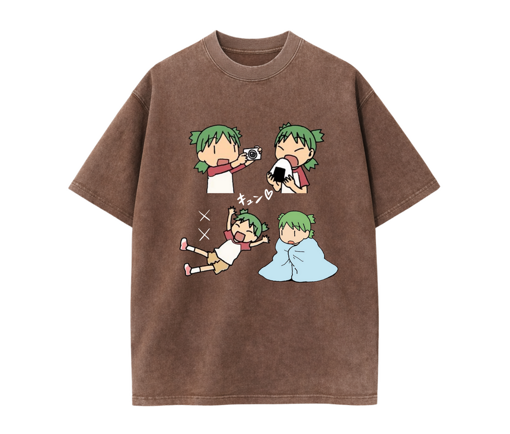 Yotsuba-Inspired Anime Shirt | Cute Manga Aesthetic Comfort Colors Tee