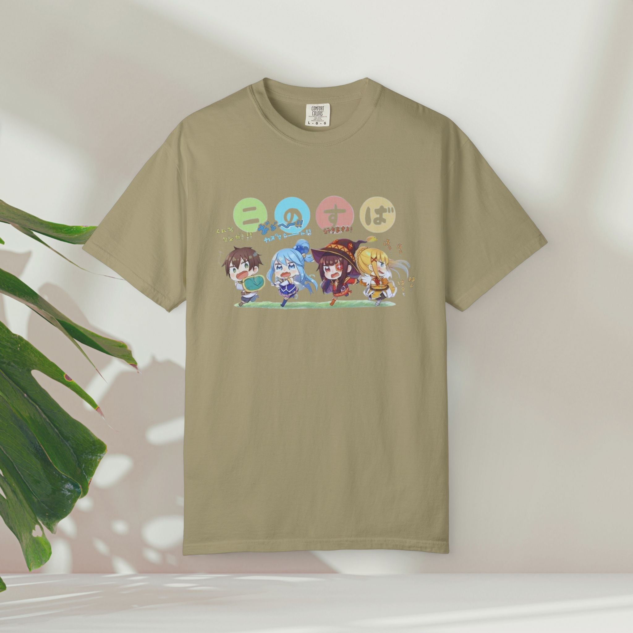 KonoSuba Anime Shirt, Funny Isekai Tee, Megumin Kazuma Aqua Darkness Shirt, Otaku Gift, Unisex Weeb T-Shirt, Comfort Colors Tee