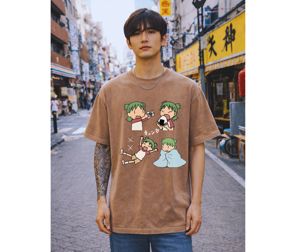 Yotsuba-Inspired Anime Shirt | Cute Manga Aesthetic Comfort Colors Tee