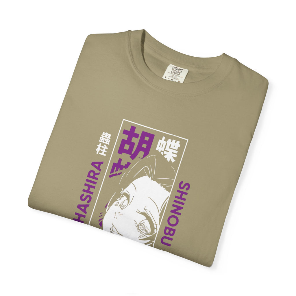 Shinobu Kocho Shirt Demon Slayer Anime Tee, Insect Hashira Graphic Shirts, Kimetsu no Yaiba T-Shirt, Otaku Gift, Japanese Aesthetic