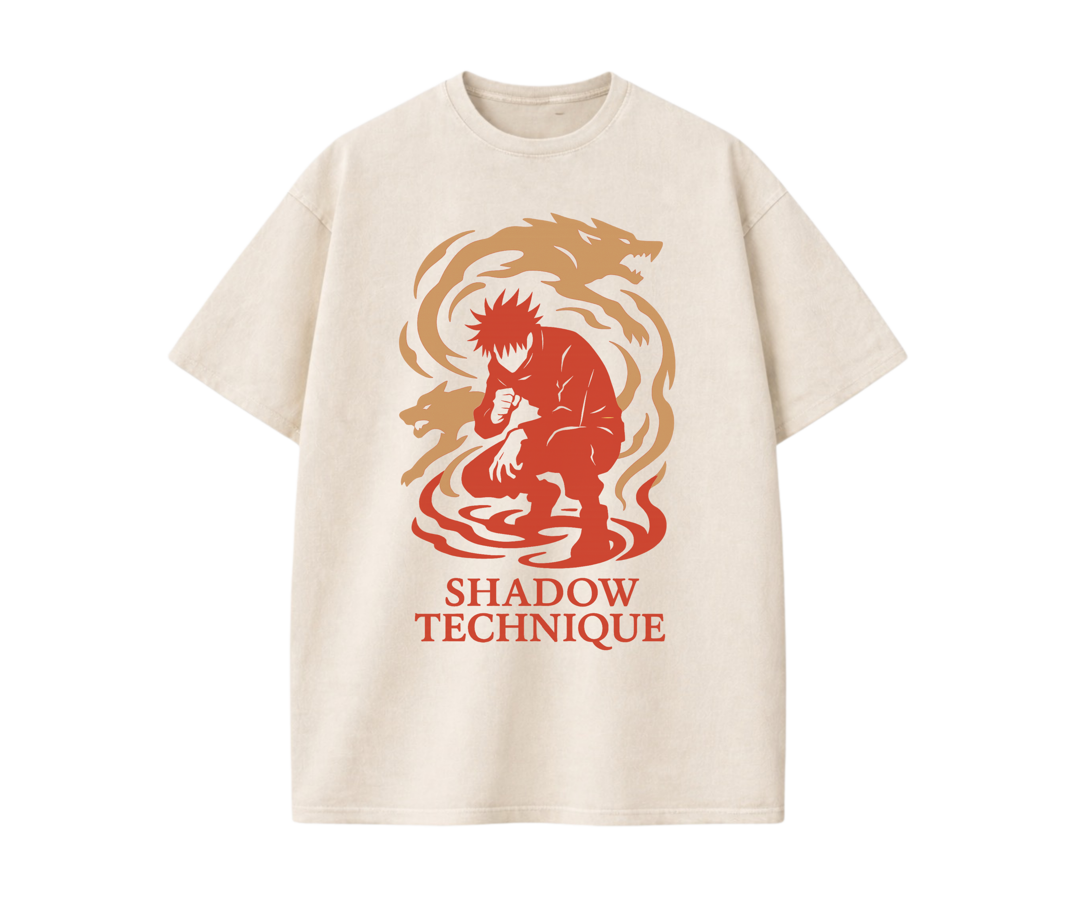 Shadow Technique – Dark Anime Streetwear Tee