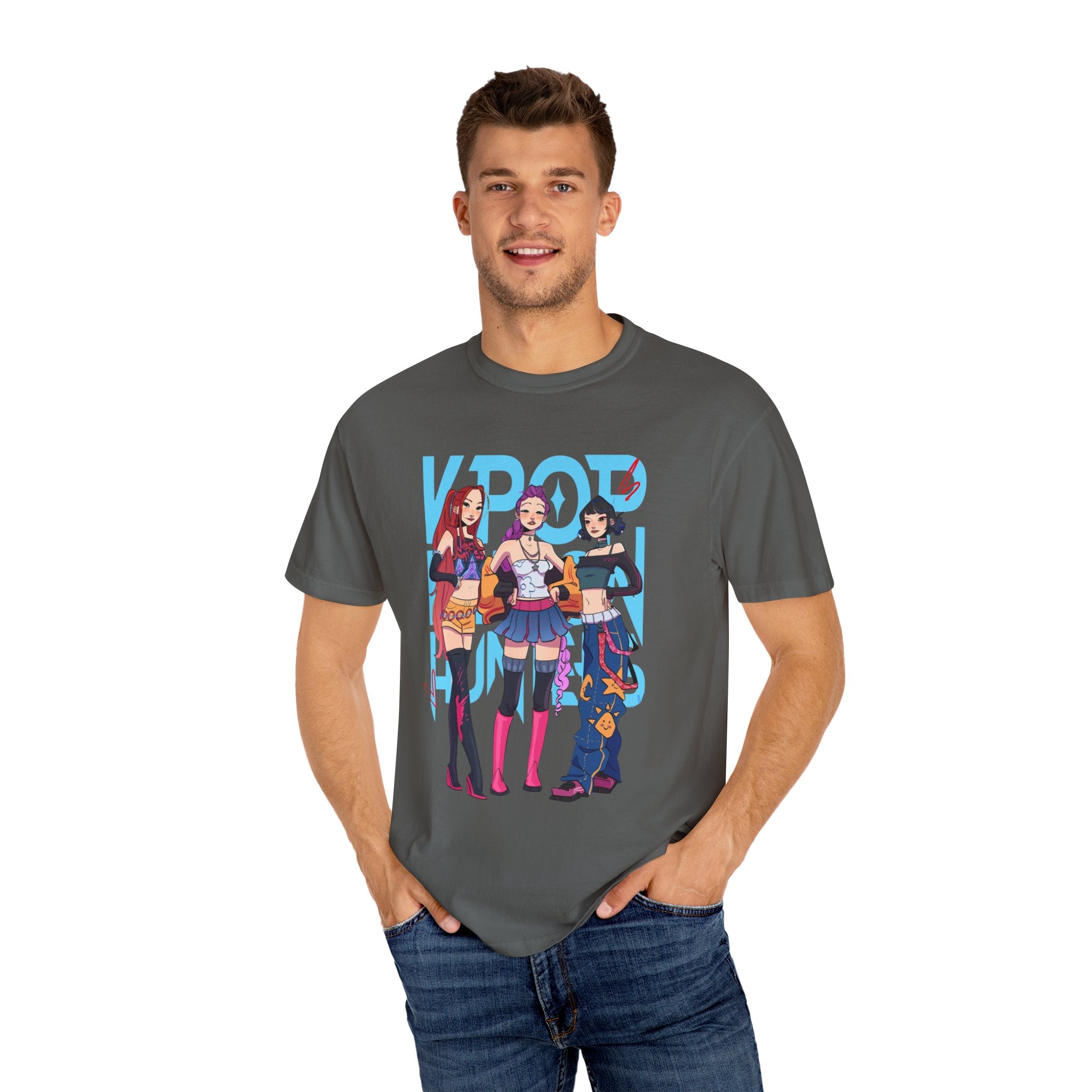 Kpop Anime Demon Hunter Aesthetic T-shirt
