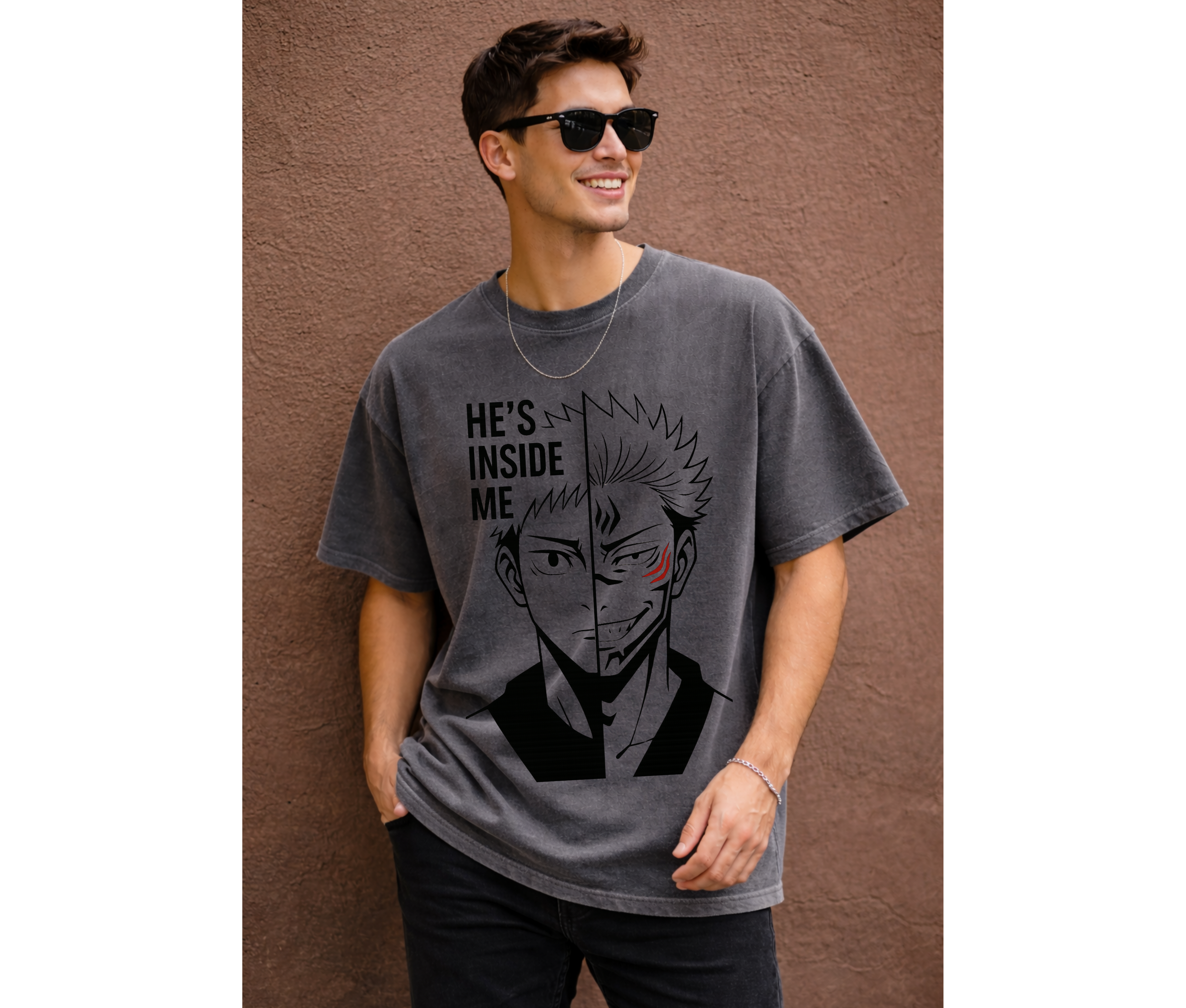 Inner Curse – Split Soul Anime Streetwear Tee