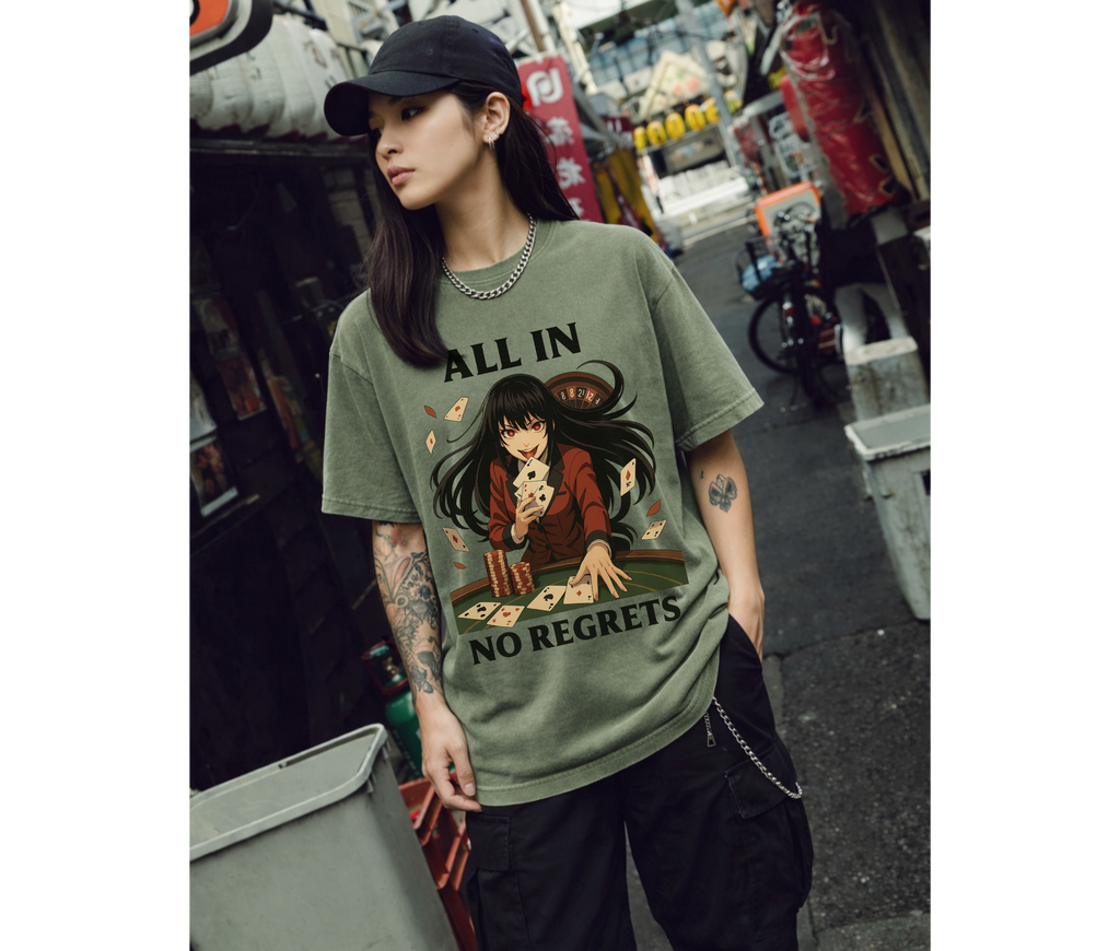 Queen Gambit Anime Graphic T-Shirt