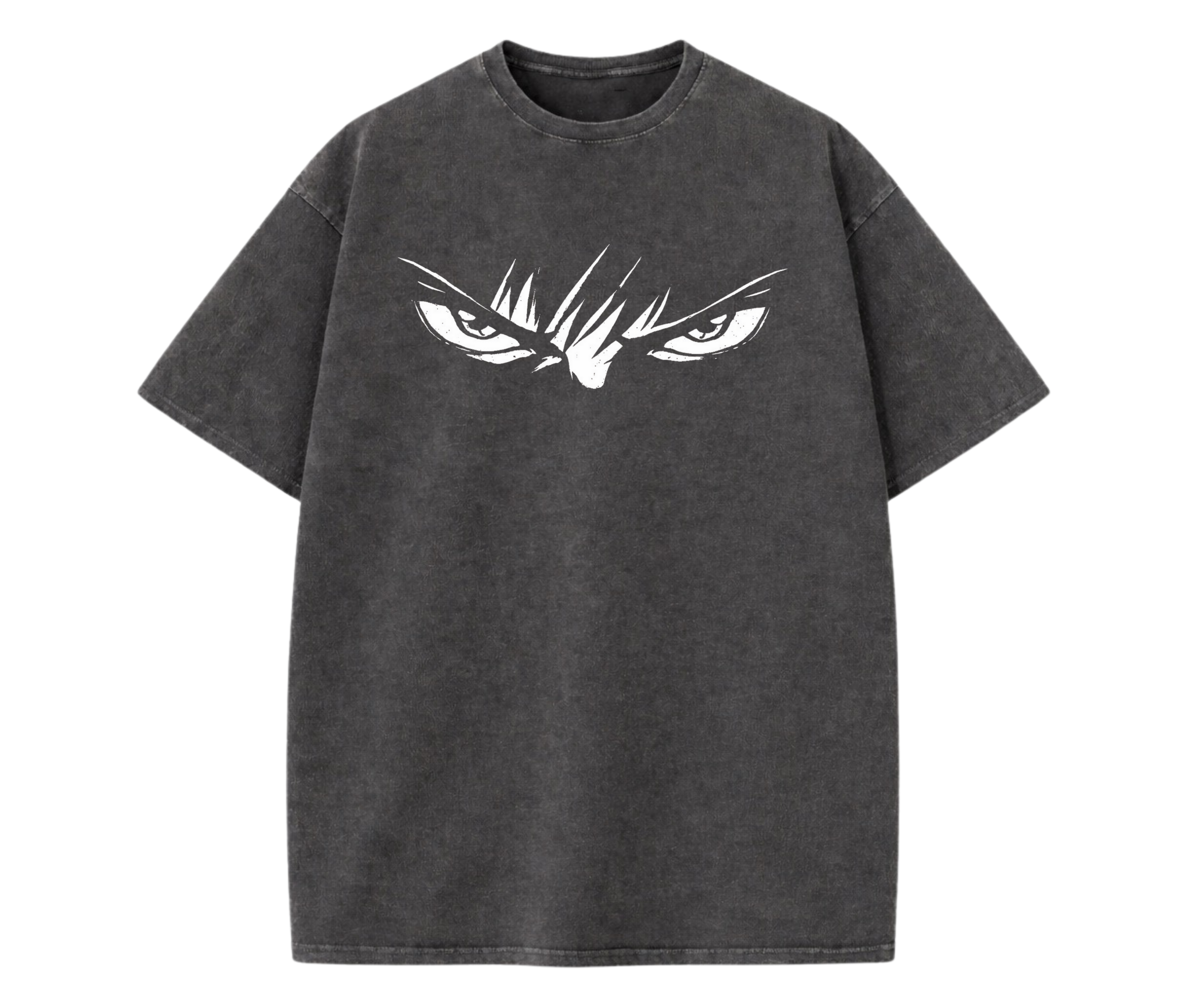 Anime Eyes T-Shirt | Minimal Anime Streetwear Graphic Tee