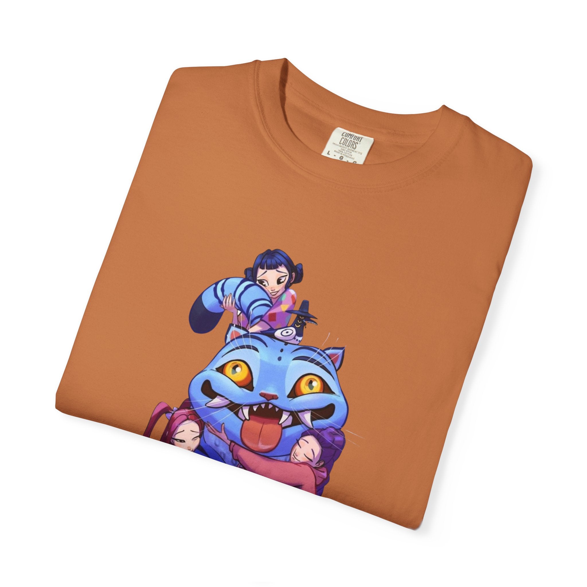 Kpop Music Demon Hunters Shirt, Anime Slayer Aesthetic Tee, Comfort Colors Idol Graphic T-Shirt, Gift for Kpop and Anime Fans