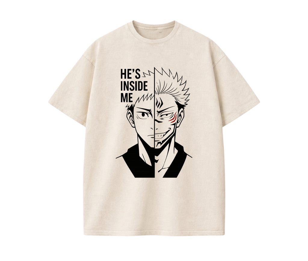 Inner Curse – Split Soul Anime Streetwear Tee