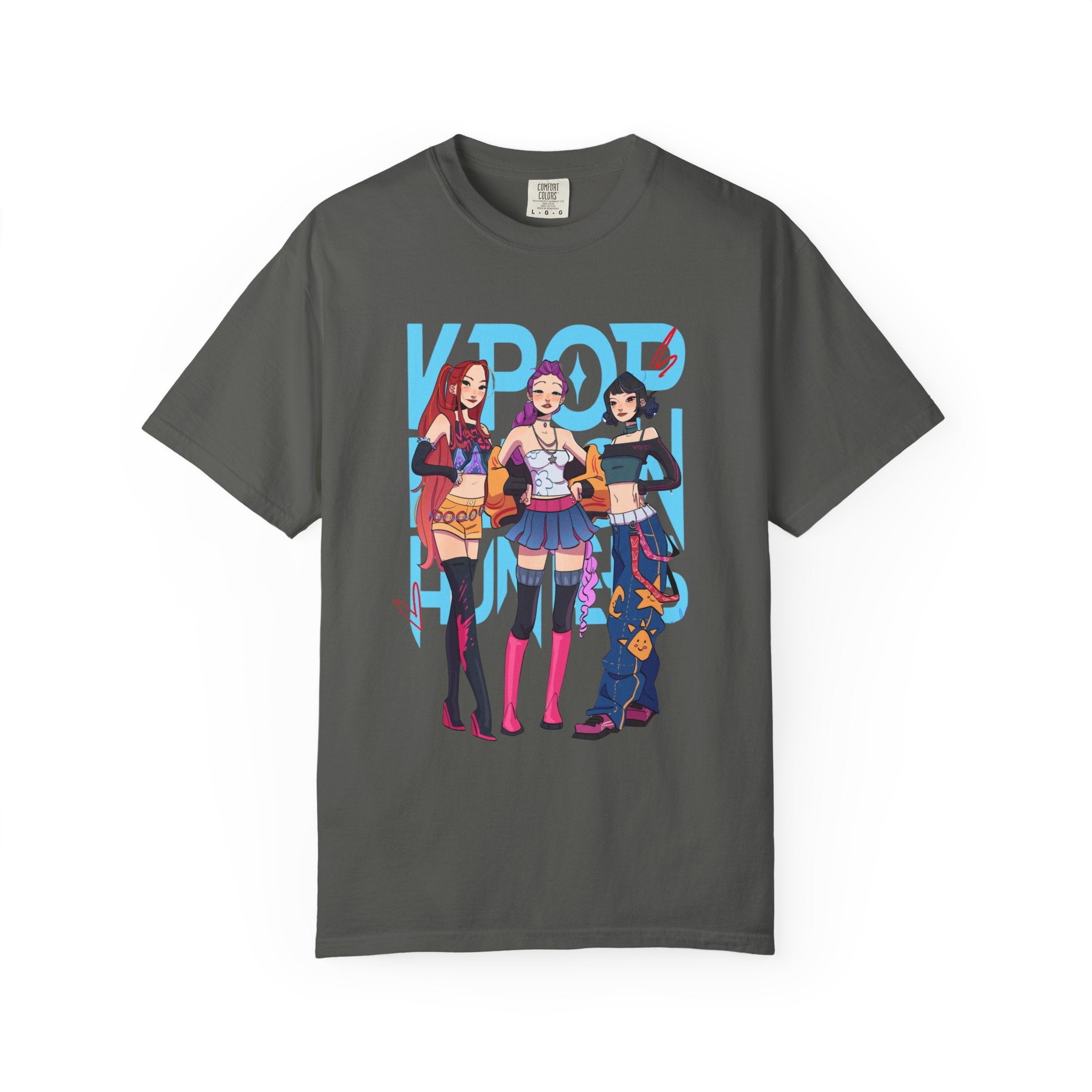 Kpop Anime Demon Hunter Aesthetic T-shirt