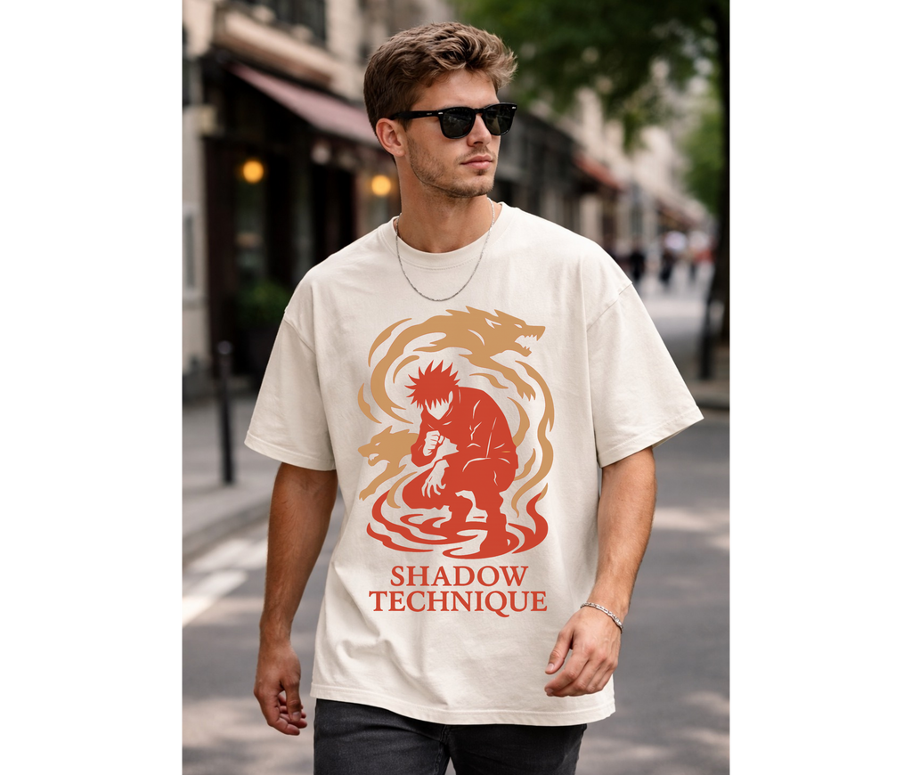 Shadow Technique – Dark Anime Streetwear Tee