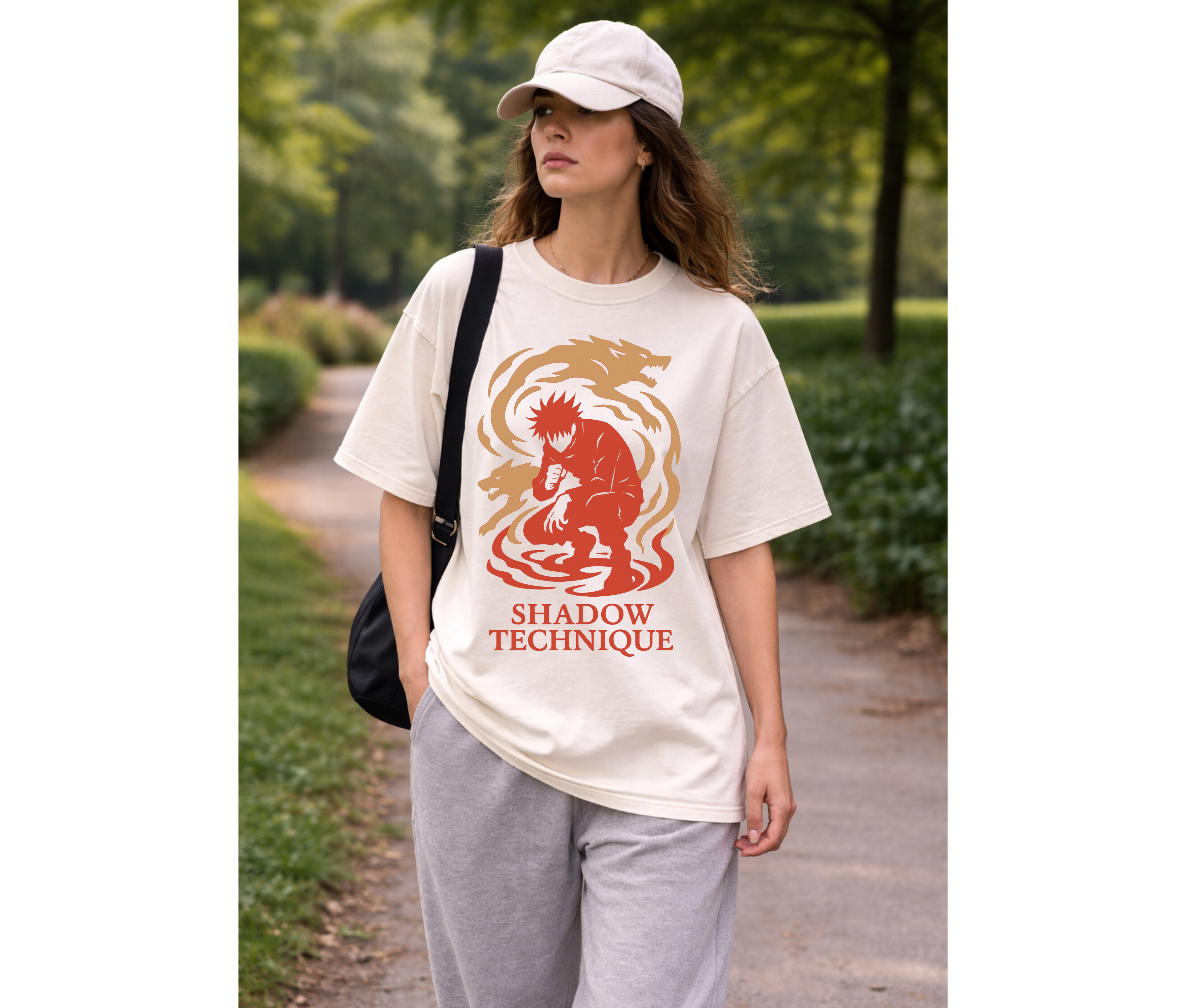 Shadow Technique – Dark Anime Streetwear Tee