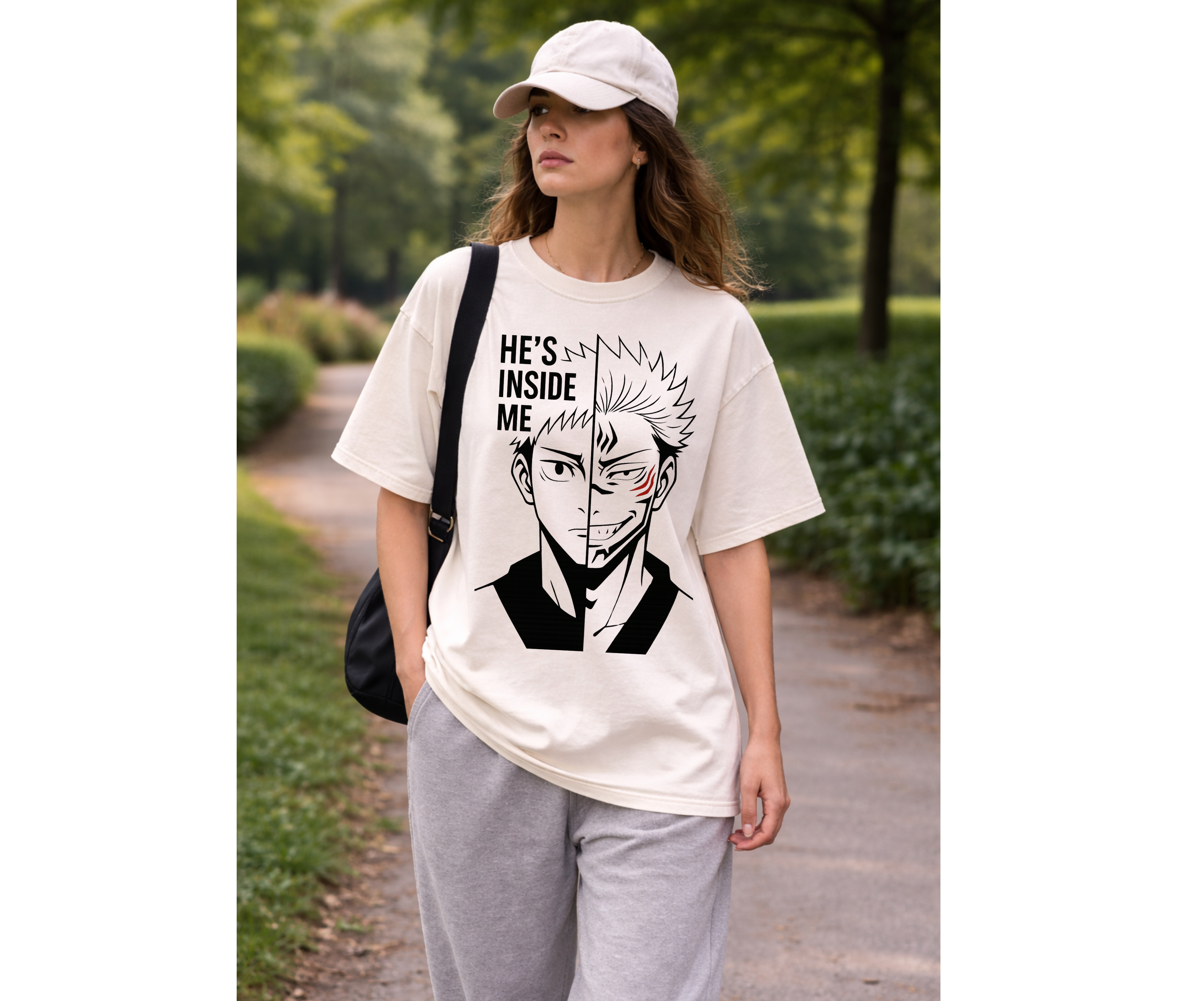 Inner Curse – Split Soul Anime Streetwear Tee