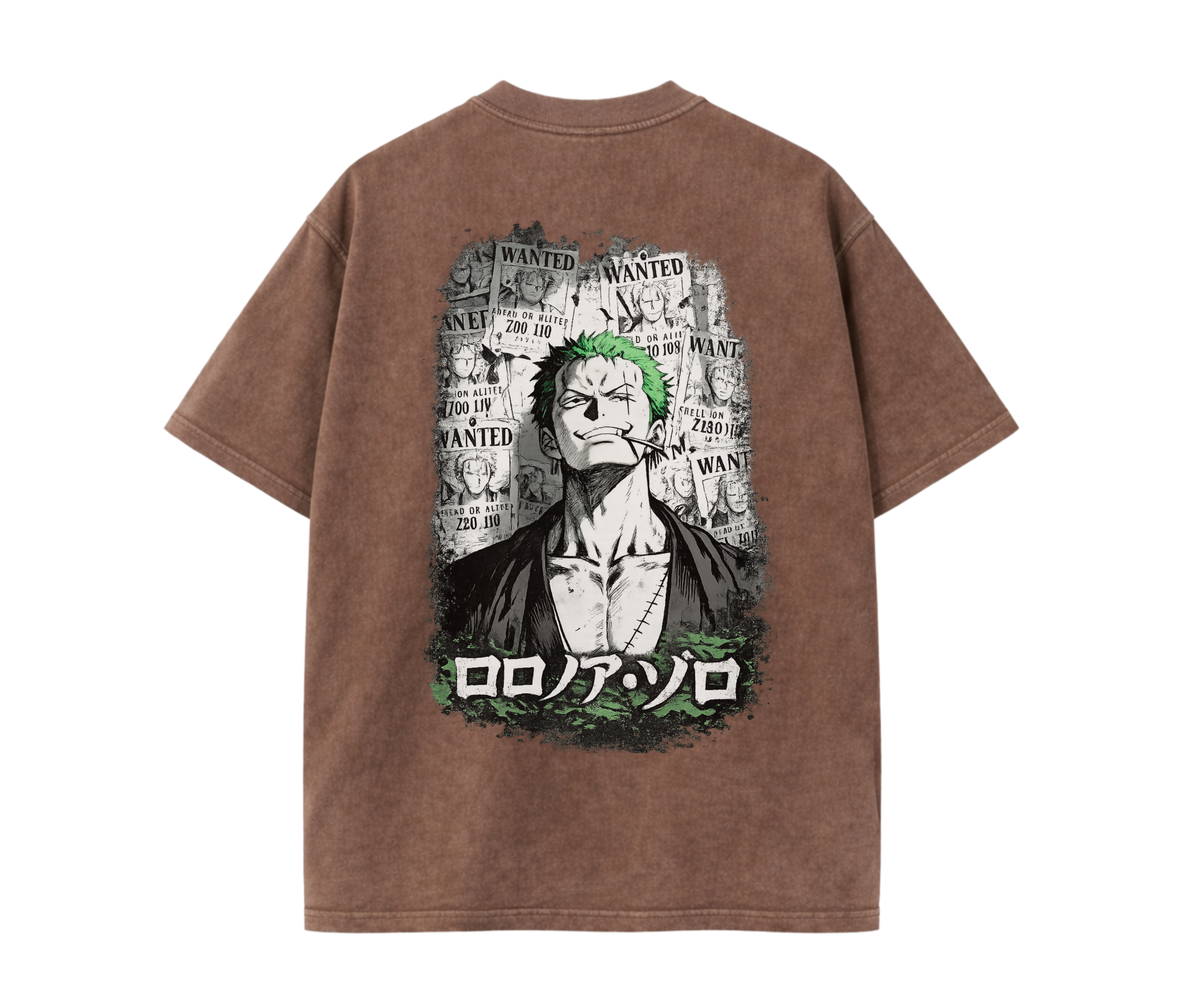 Pirate Wanted – Anime Streetwear Oversized T-Shirt