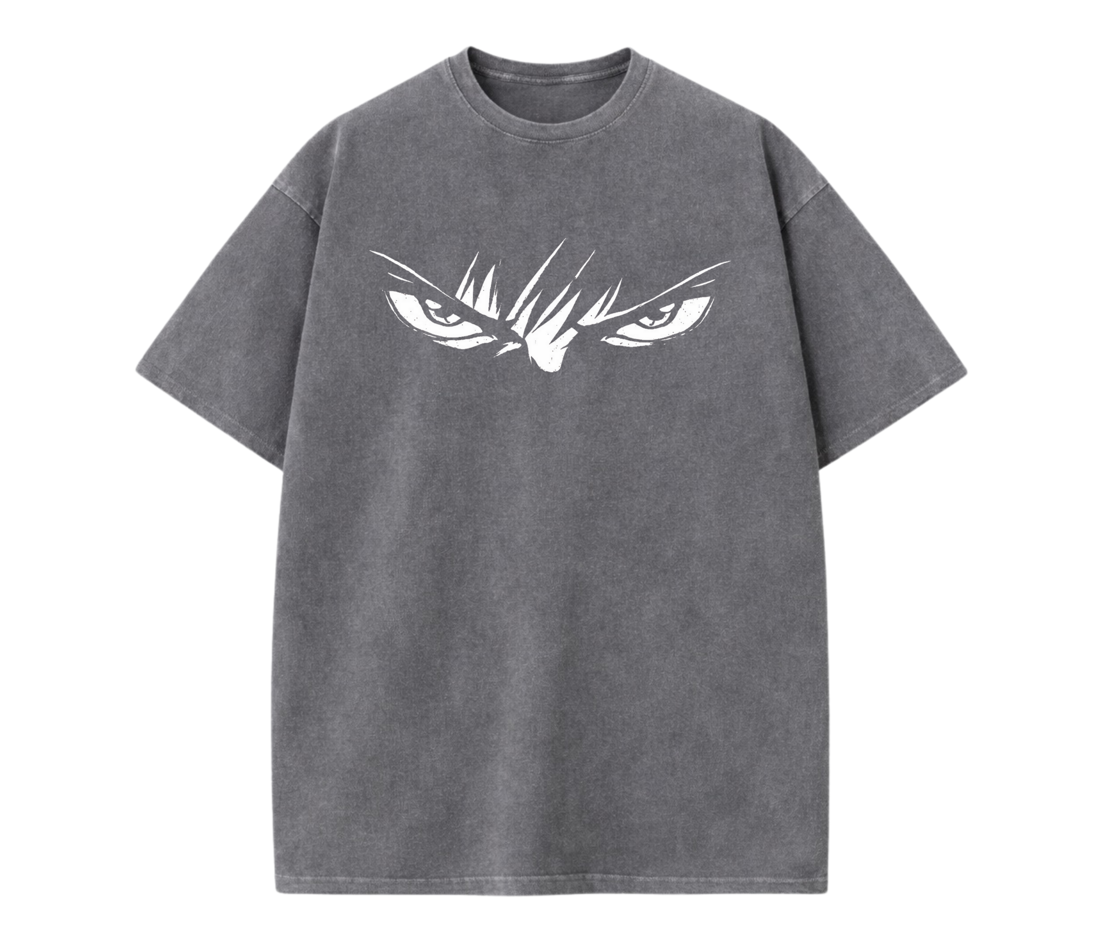 Anime Eyes T-Shirt | Minimal Anime Streetwear Graphic Tee