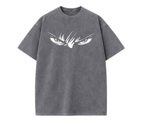 Anime Eyes T-Shirt | Minimal Anime Streetwear Graphic Tee