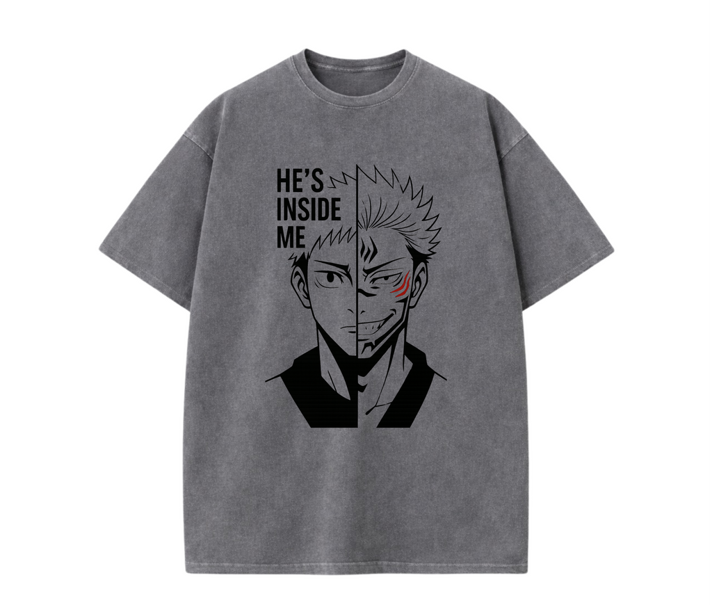 Inner Curse – Split Soul Anime Streetwear Tee