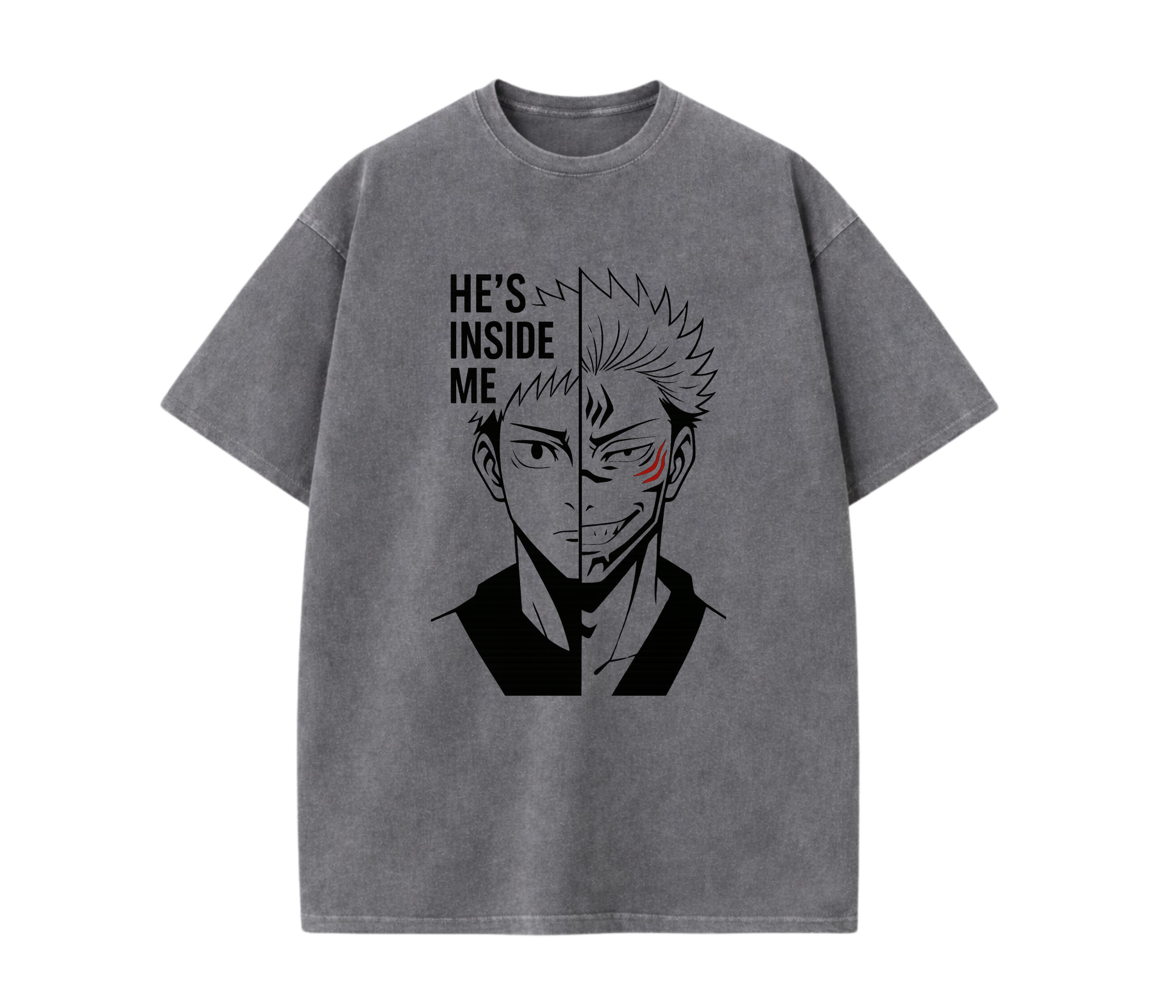 Inner Curse – Split Soul Anime Streetwear Tee