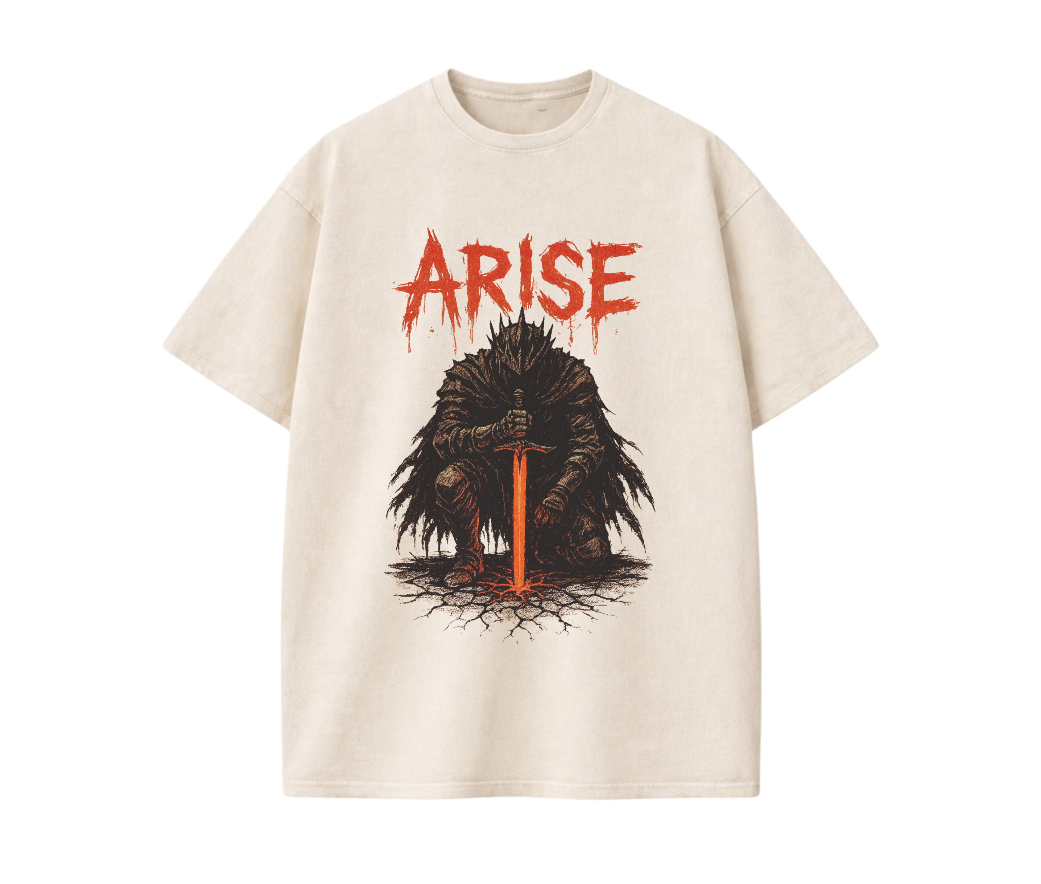 Shadow Monarch Arise – Dark Anime Streetwear Tee