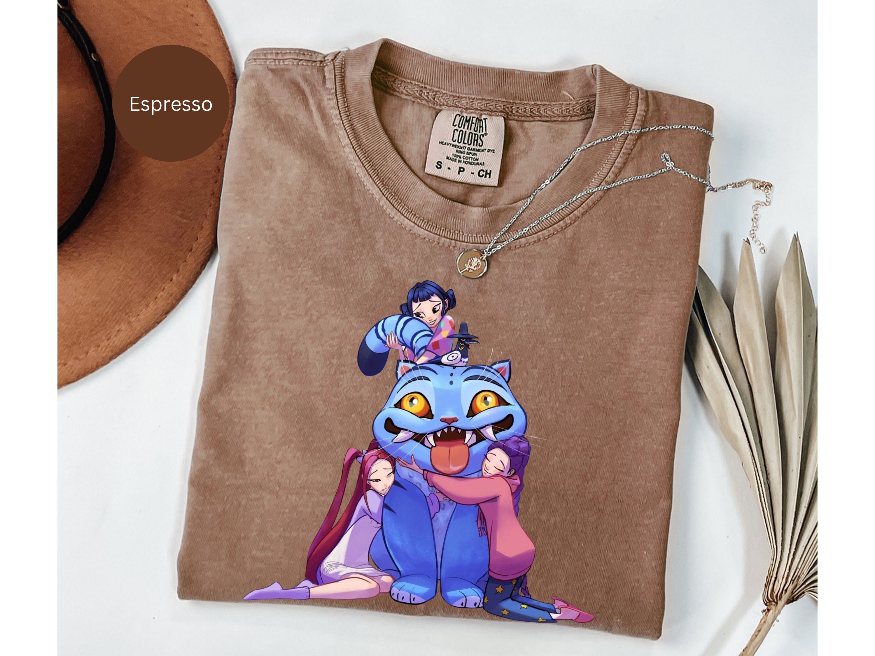 Kpop Music Demon Hunters Shirt, Anime Slayer Aesthetic Tee, Comfort Colors Idol Graphic T-Shirt, Gift for Kpop and Anime Fans