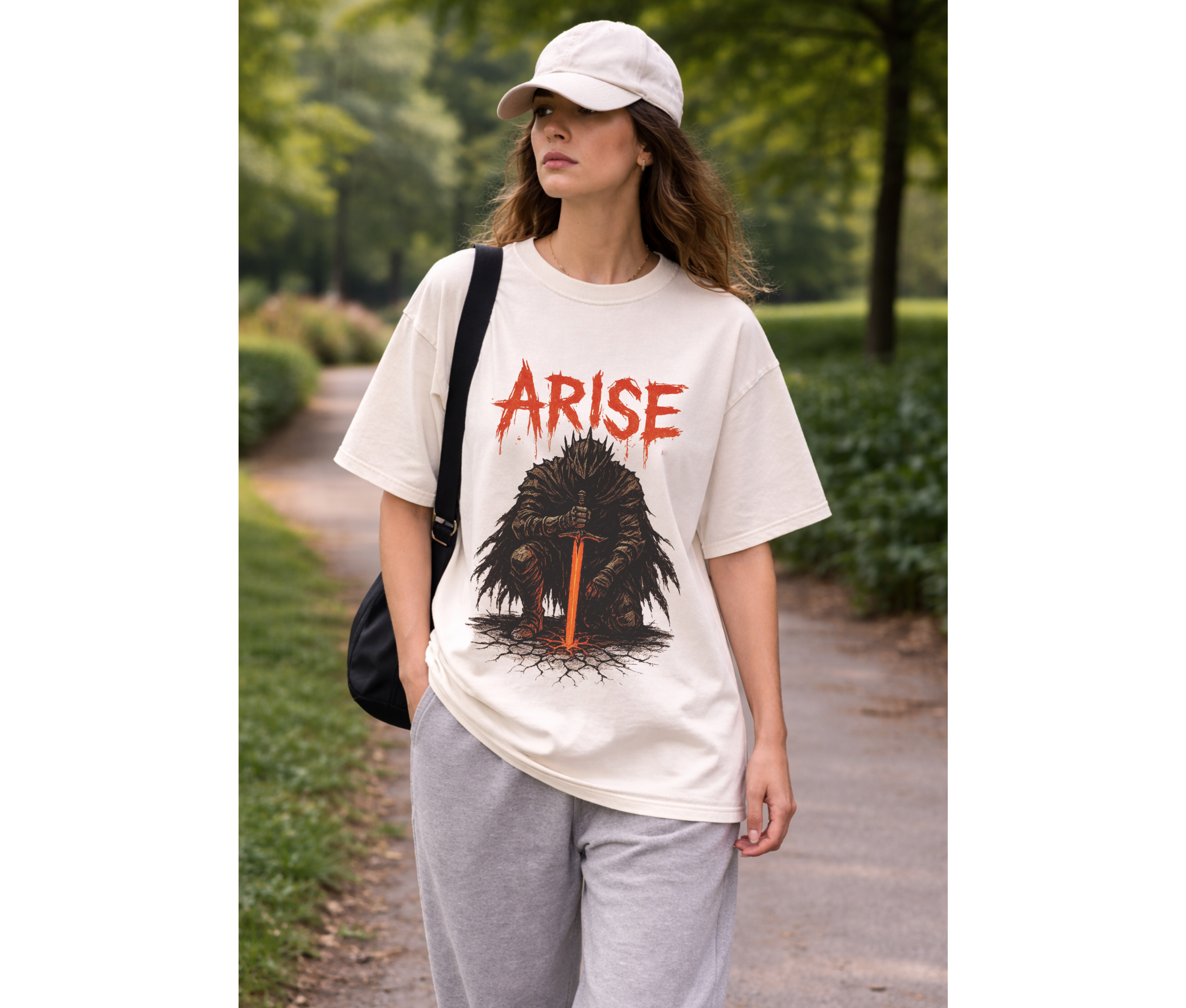 Shadow Monarch Arise – Dark Anime Streetwear Tee