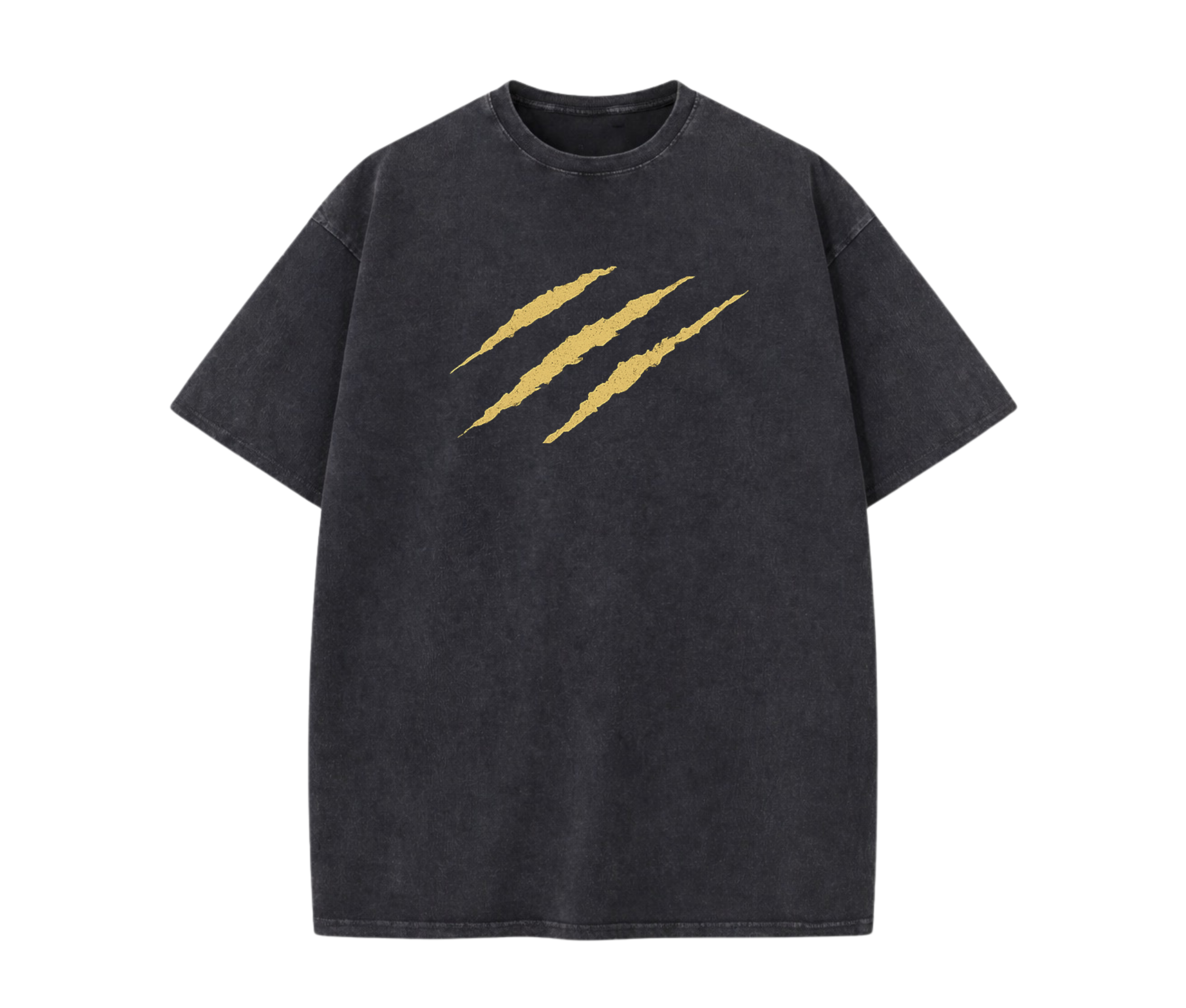 2-Sided Oversized T-Shirt | Anime Boar Mask Vintage Tee