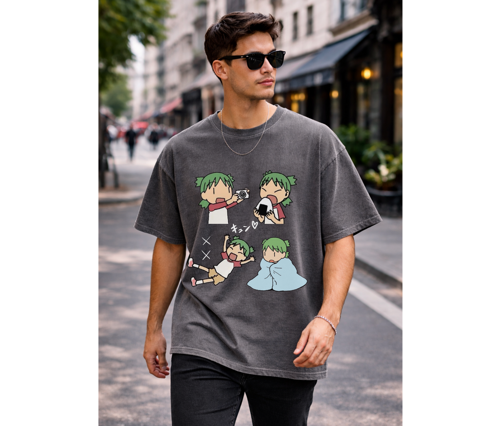 Yotsuba-Inspired Anime Shirt | Cute Manga Aesthetic Comfort Colors Tee