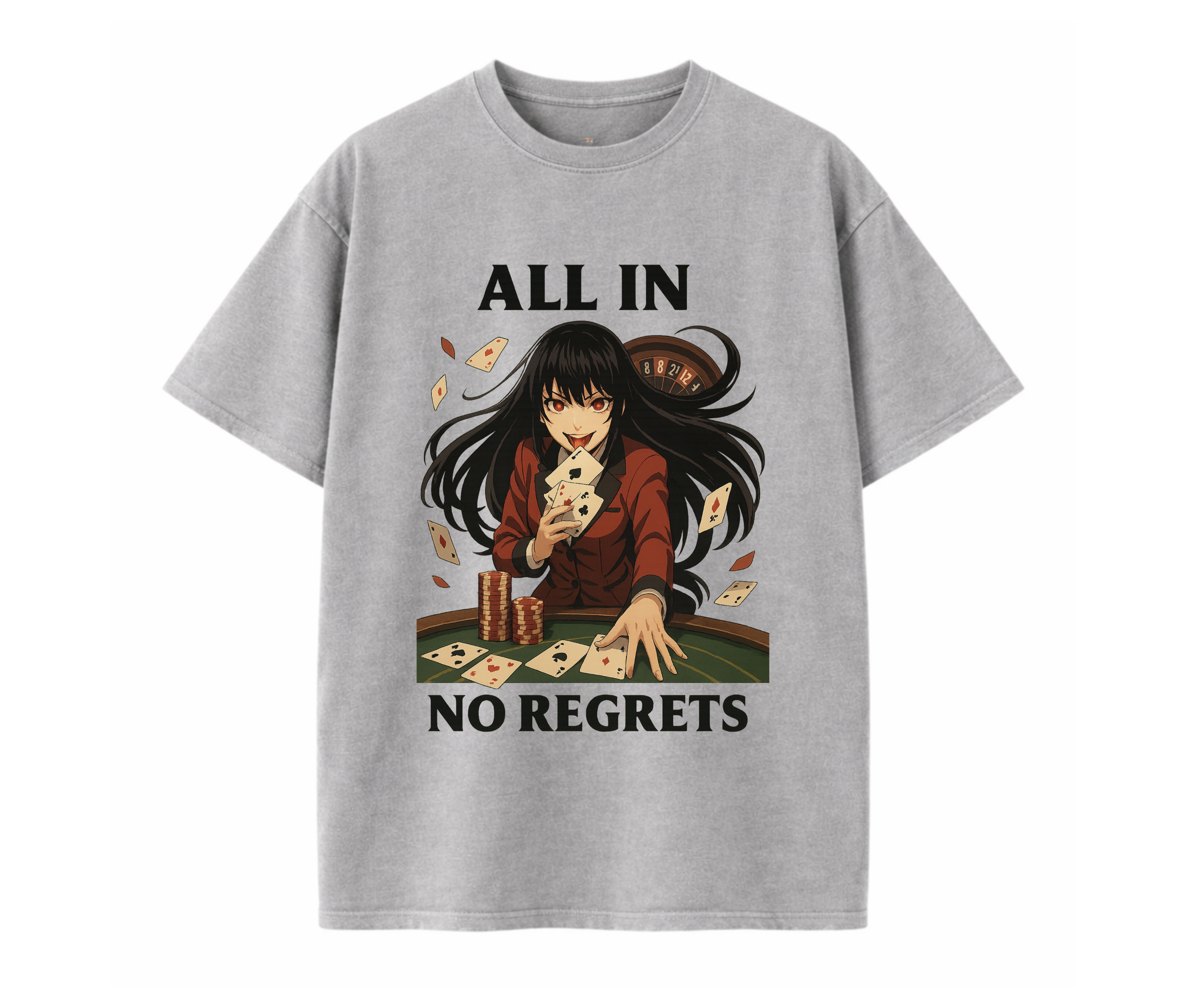 Queen Gambit Anime Graphic T-Shirt