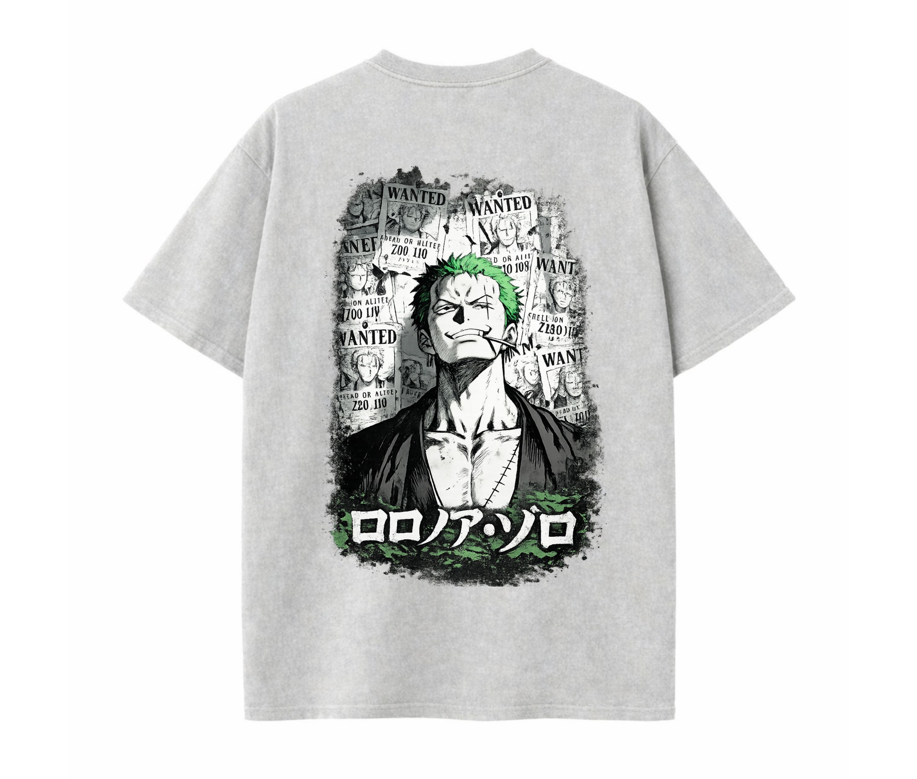 Pirate Wanted – Anime Streetwear Oversized T-Shirt