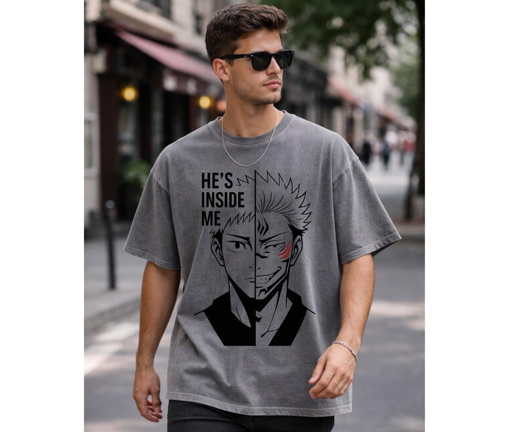 Inner Curse – Split Soul Anime Streetwear Tee