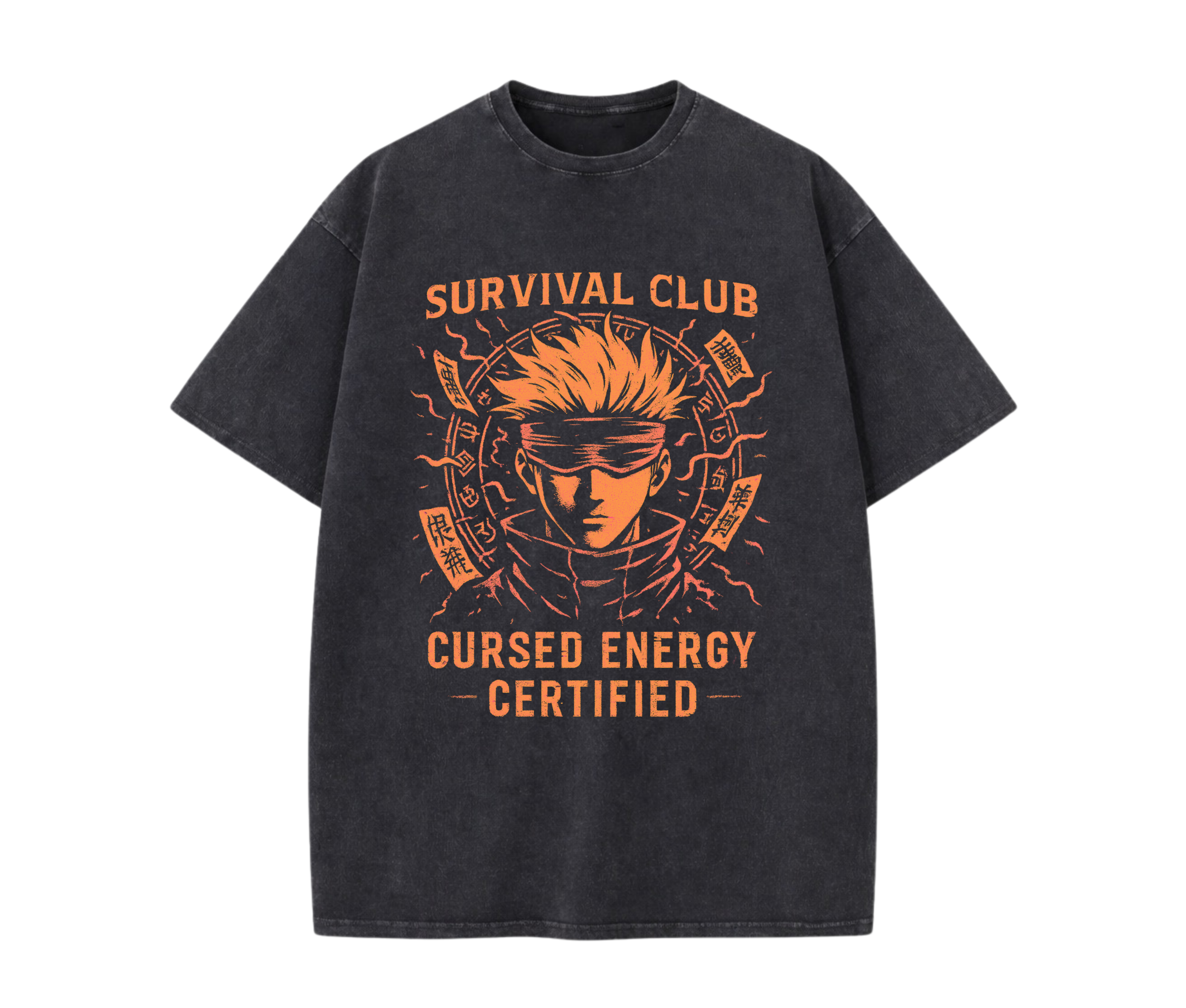 Dark Sorcerer Anime T-Shirt Streetwear