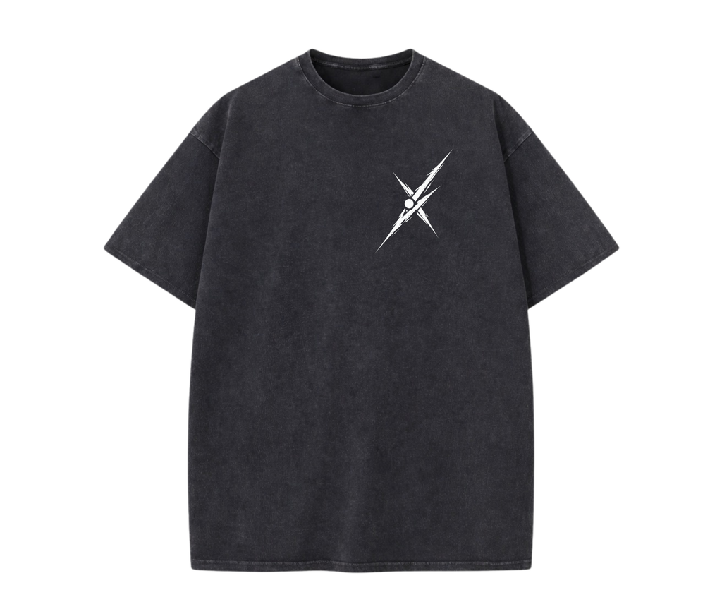 2-Sided Cursed Energy Minimal Tee – Luxury Anime Streetwear Graphic Shirt